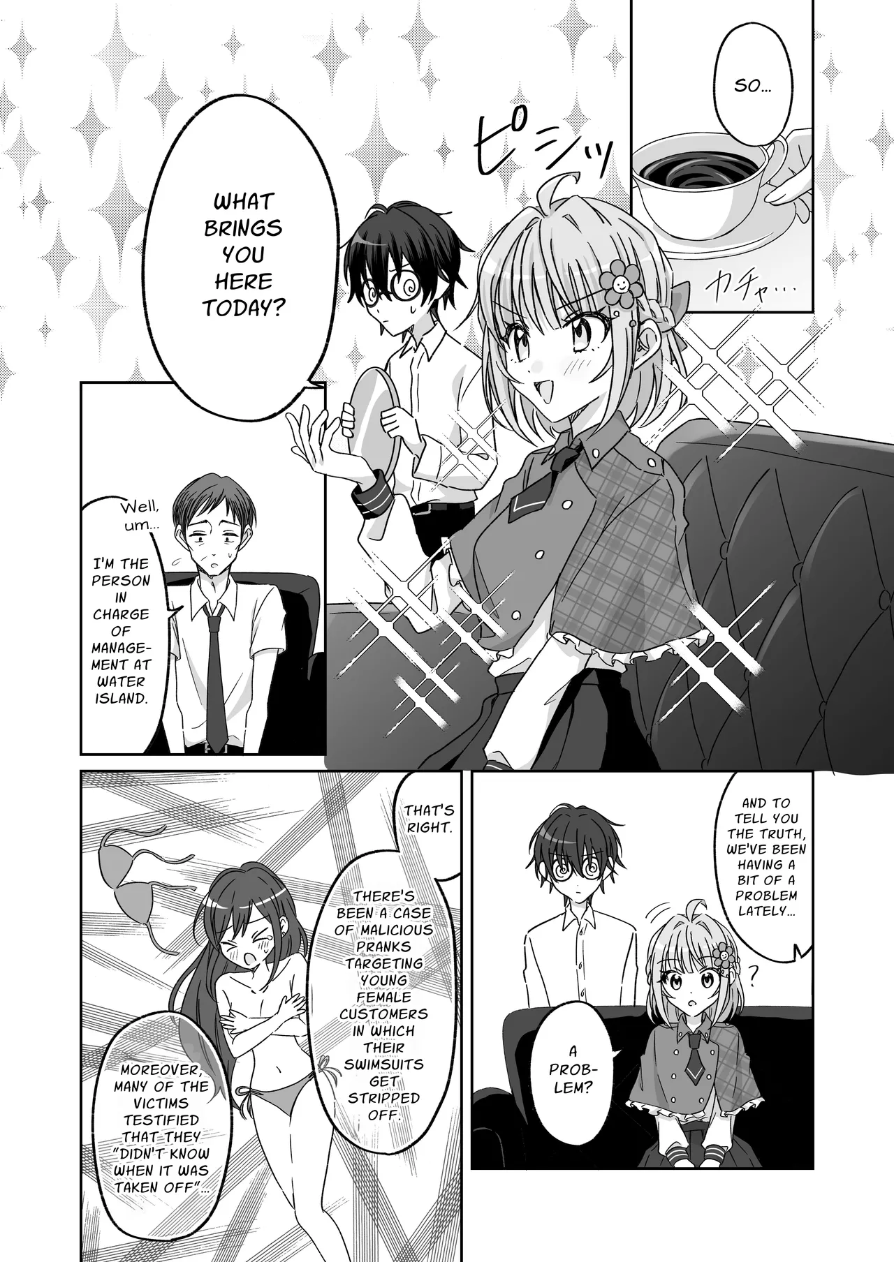 [P&I (Natsuume)] Pool de Kyousei Porori!? Mizugi Bijo wo Nerau Hentai Otoko wo Tsukamaero! + -AFTER- | Poolside Exposure!? Catch The Pervert That Targets Swimsuit Beauties! + ~AFTER~ [English] [Cunny Garden] 이미지 번호 5