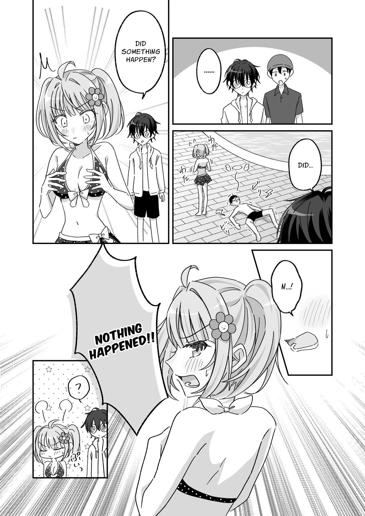 [P&I (Natsuume)] Pool de Kyousei Porori!? Mizugi Bijo wo Nerau Hentai Otoko wo Tsukamaero! + -AFTER- | Poolside Exposure!? Catch The Pervert That Targets Swimsuit Beauties! + ~AFTER~ [English] [Cunny Garden] 이미지 번호 21