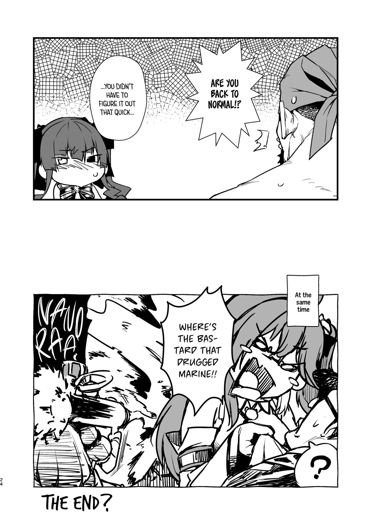 [Hikoushiki (CowBow)] Yōjo Teki Seikatsu Nandawa! (Houshou Marine) [English] [Xzosk] [Digital] 画像番号 24