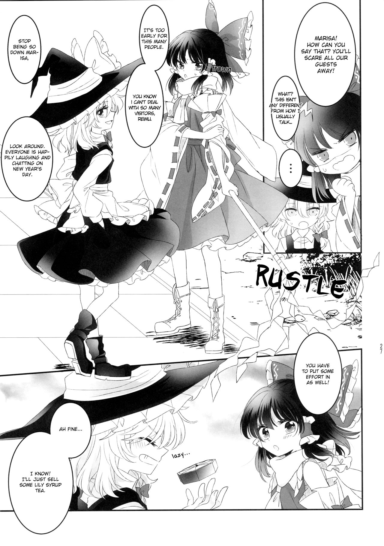 (Shuuki Reitaisai 4) [Otukimidango (Uruu)] Secret Love (Touhou Project) [English] 이미지 번호 26