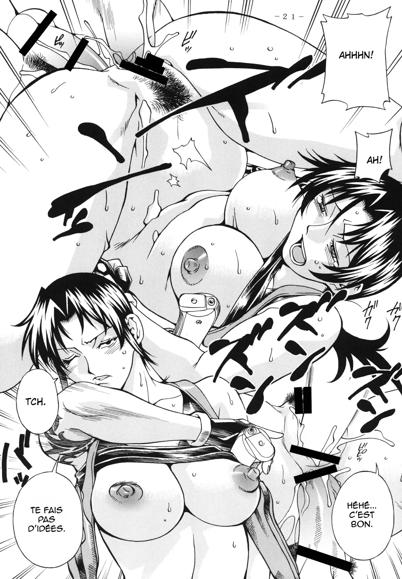 (C80) [Sangatsu no Lion (Don Shigeru)] TRIPLE HANDED (Black Lagoon) [French] (hentailuxe.com) Bildnummer 21