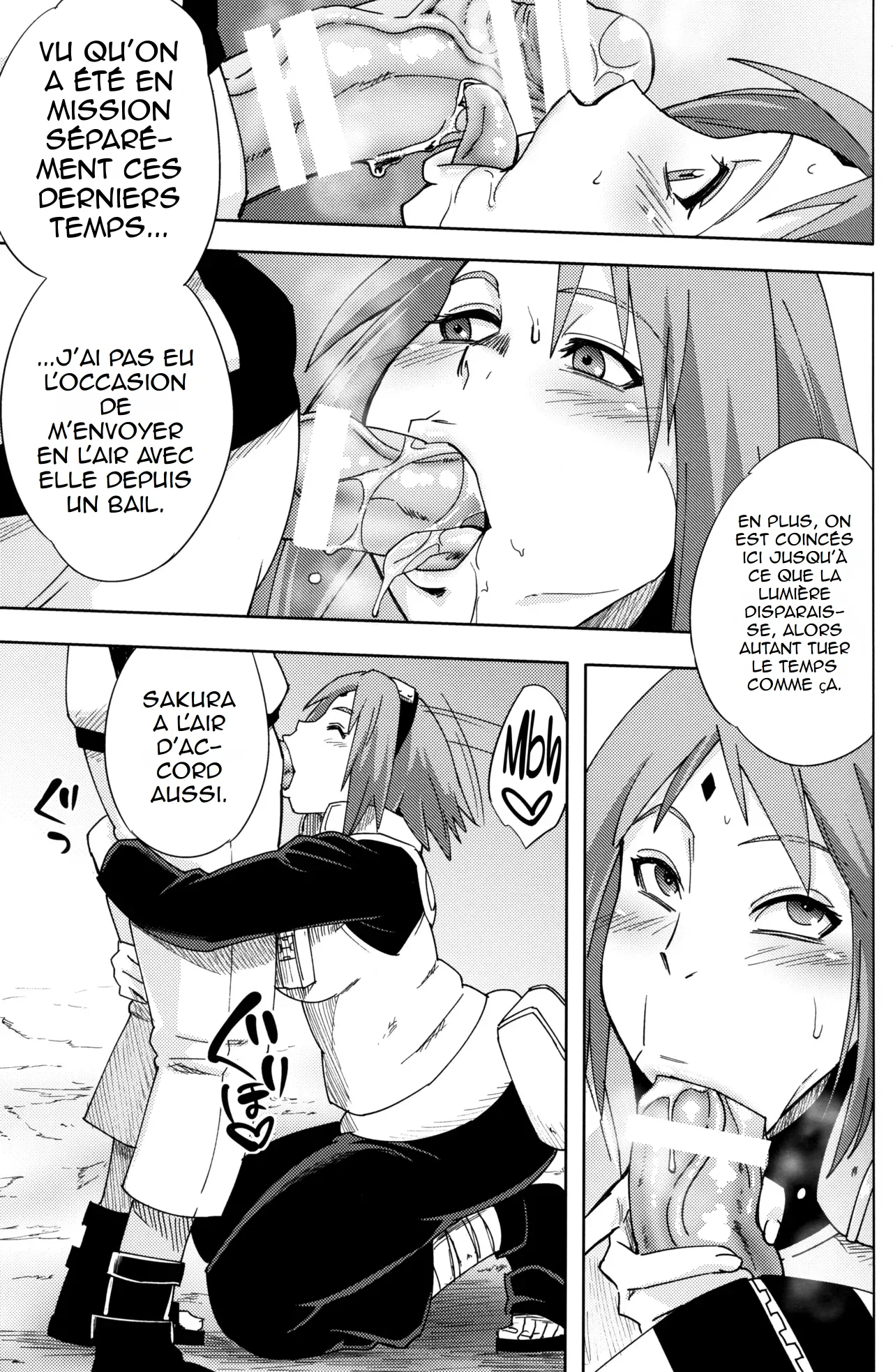 (C96) [Karakishi Youhei-dan Shinga (Sahara Wataru)] Nanahan no Himatsubushi (Naruto) [French] (hentailuxe.com) numero di immagine  6