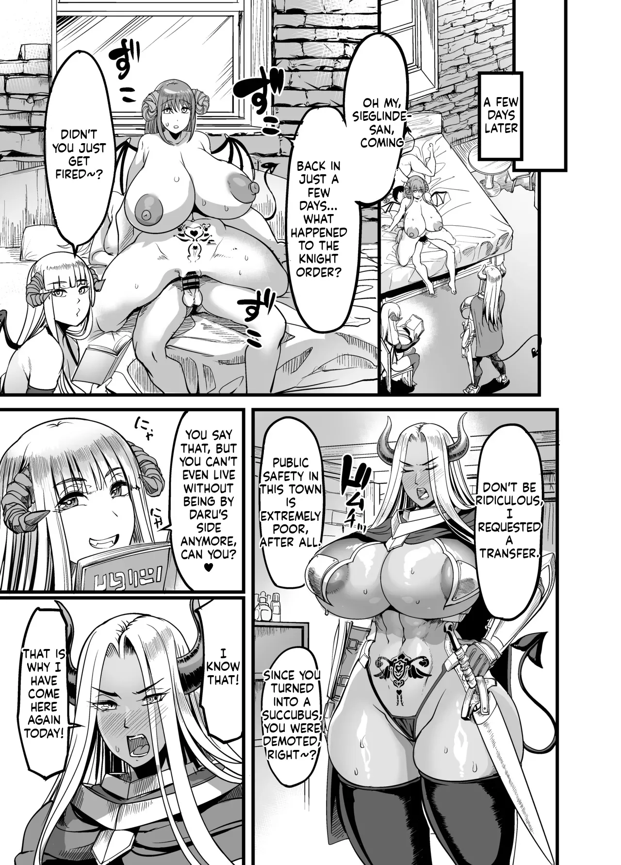 [Ikemen Teikoku (Remu)] Youkoso! Succubus Machi e 5 Onna Kishi Succubus Ka Keikaku 图片编号 35