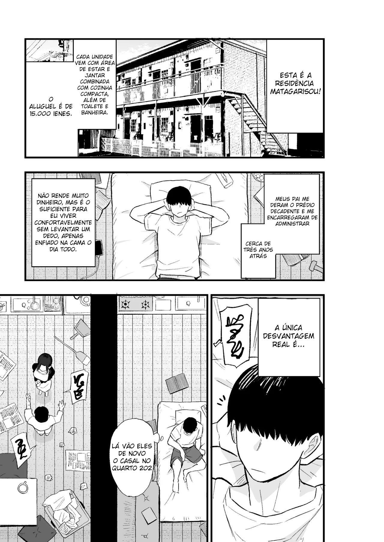 [Kamejirouya-san (Kametaro)] Taihai Tsuma: Taihaikei Hitotsuma o Yachin Kawari ni Koki Tsukaeru Hanashi [Portuguese-BR] 图片编号 6