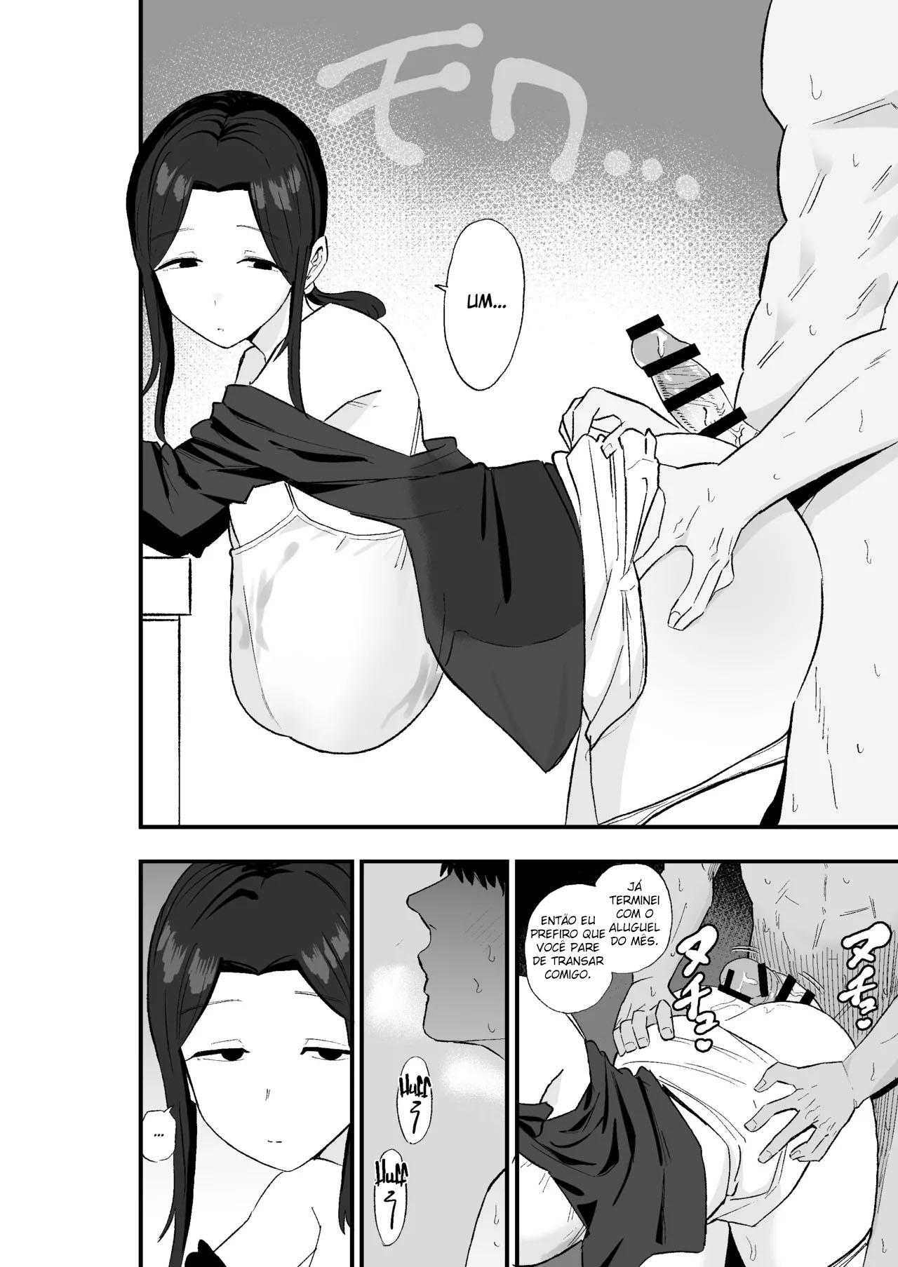 [Kamejirouya-san (Kametaro)] Taihai Tsuma: Taihaikei Hitotsuma o Yachin Kawari ni Koki Tsukaeru Hanashi [Portuguese-BR] 图片编号 37