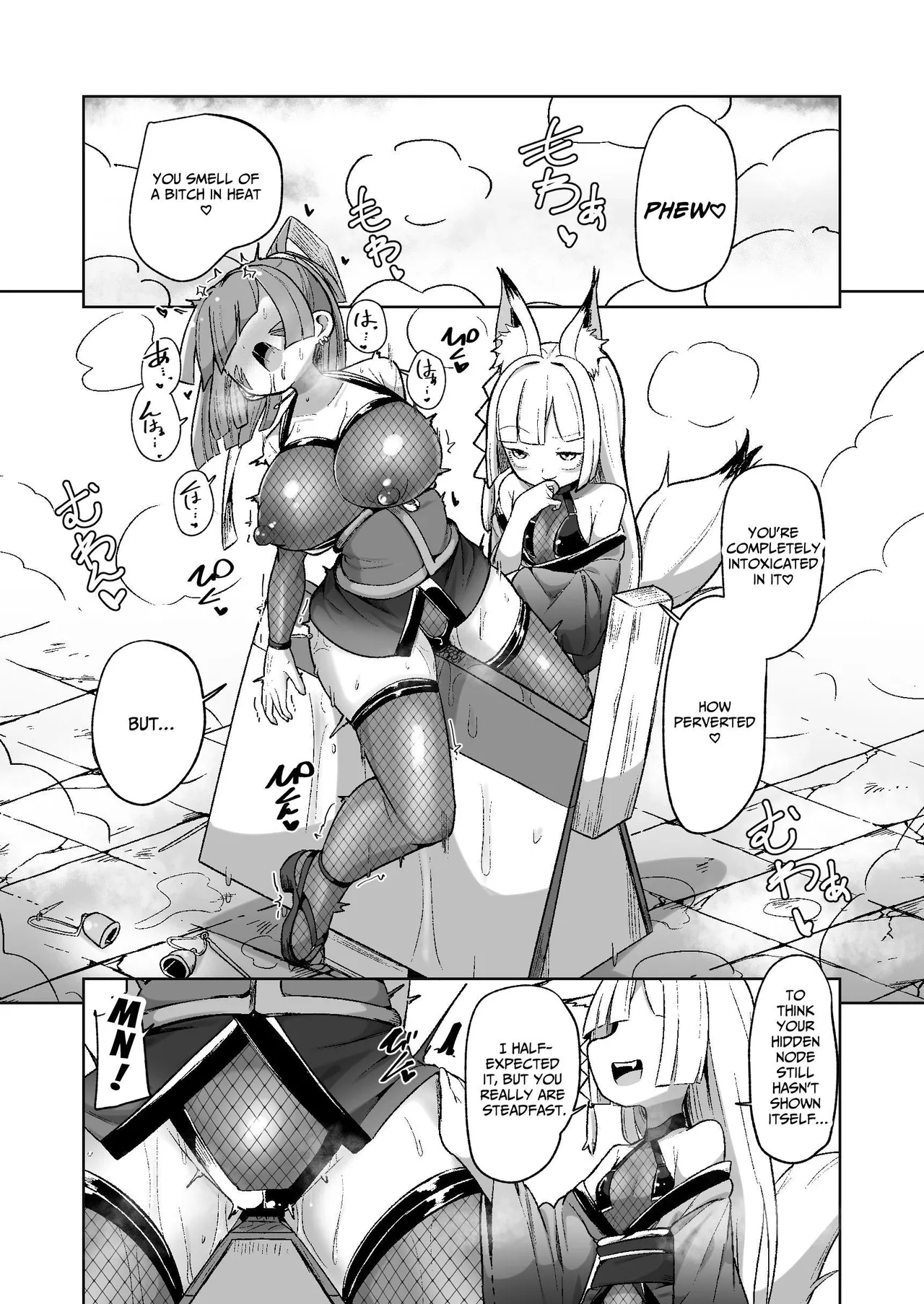 [Echie Kokufuku Aka (Monota)] Kunoichi Rin no Make Zome Choukyou ~Itsutsu no Hi Ana to Saidai no Jakuten~ | Kunoichi Rin’s Loser Training ~The Five Nodes and her Greatest Weakness~ [English] [IXIA WORKS] [Digital] 图片编号 21