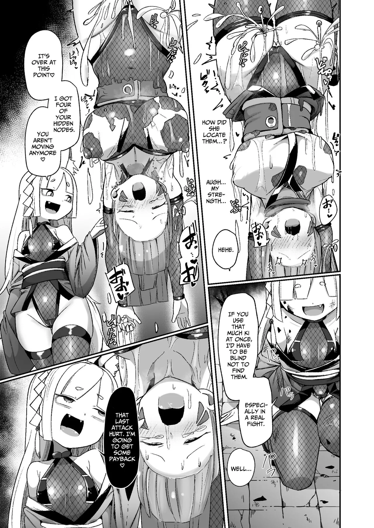 [Echie Kokufuku Aka (Monota)] Kunoichi Rin no Make Zome Choukyou ~Itsutsu no Hi Ana to Saidai no Jakuten~ | Kunoichi Rin’s Loser Training ~The Five Nodes and her Greatest Weakness~ [English] [IXIA WORKS] [Digital] 图片编号 27