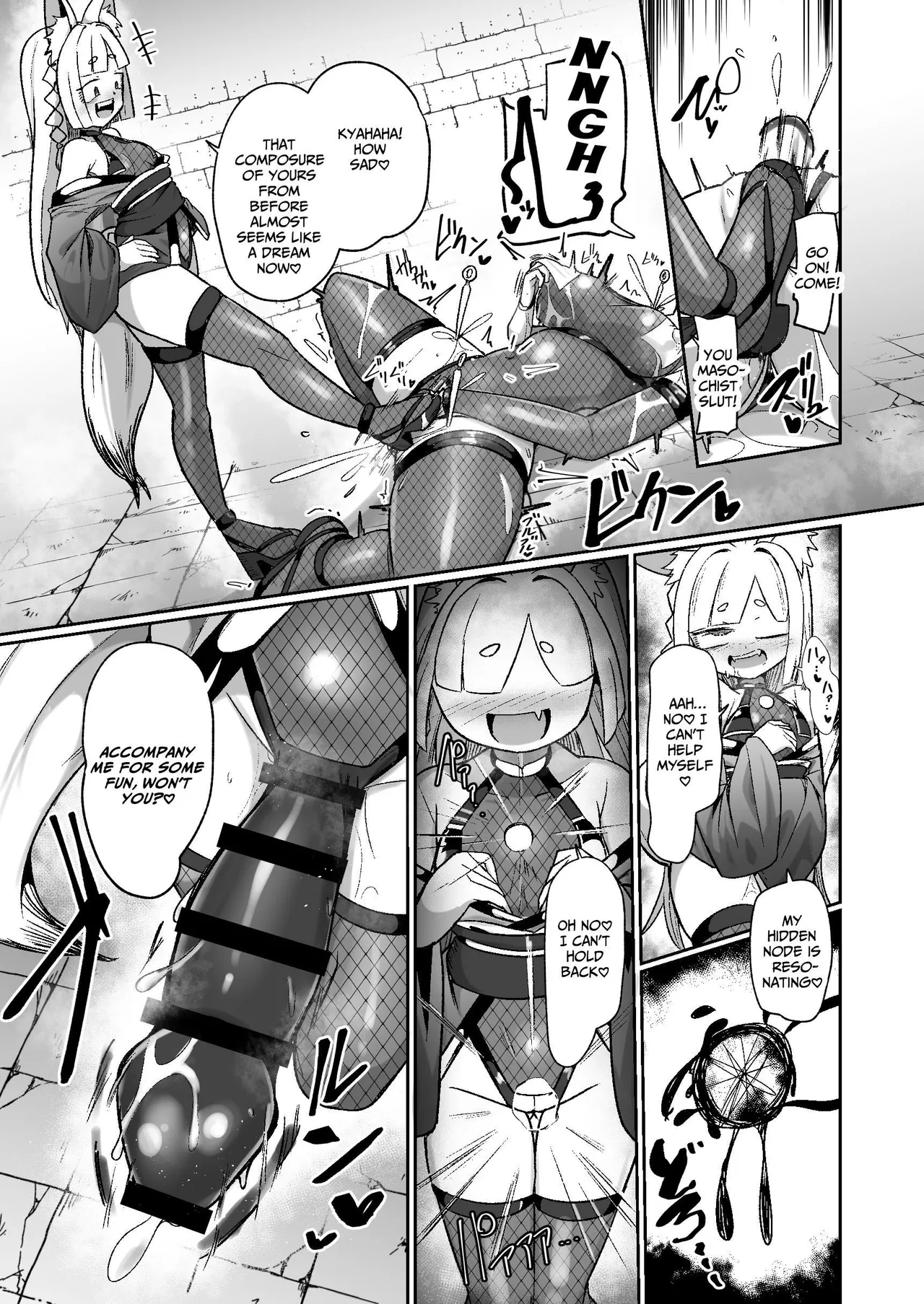 [Echie Kokufuku Aka (Monota)] Kunoichi Rin no Make Zome Choukyou ~Itsutsu no Hi Ana to Saidai no Jakuten~ | Kunoichi Rin’s Loser Training ~The Five Nodes and her Greatest Weakness~ [English] [IXIA WORKS] [Digital] 图片编号 47