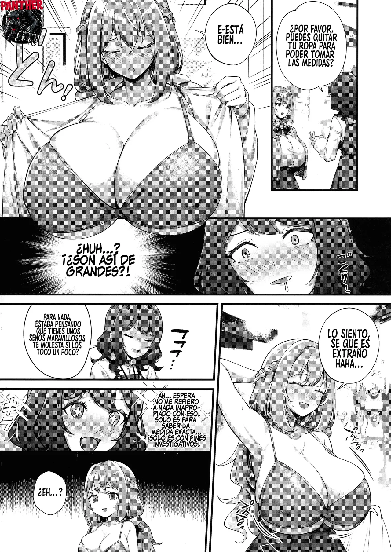 [Kannko Bokujyo (Kannko)] Choubakunyuu de Bonyuu Taishitsu no Watashi to Bakunyuu Daisuki Hentai Baito Senshi no Kusareen| Mi relacion con una trabajadora obesesionada con las tetas y la leche materna [Spanish] [Panther Scan] [Digital] 이미지 번호 4