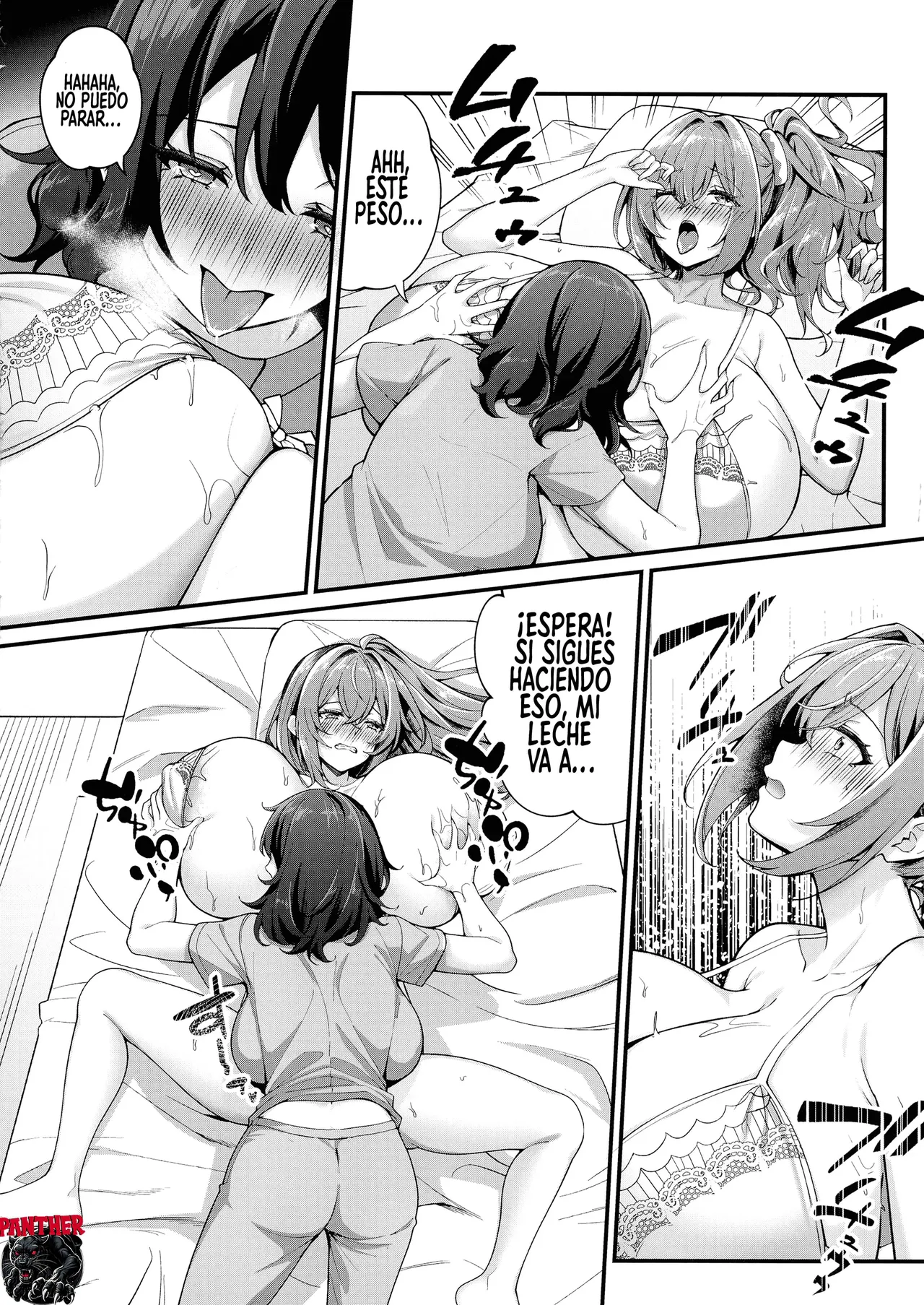 [Kannko Bokujyo (Kannko)] Choubakunyuu de Bonyuu Taishitsu no Watashi to Bakunyuu Daisuki Hentai Baito Senshi no Kusareen| Mi relacion con una trabajadora obesesionada con las tetas y la leche materna [Spanish] [Panther Scan] [Digital] 이미지 번호 30