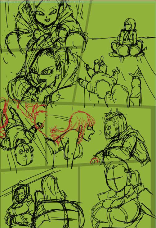 [Rickert_kai] Marron VS Android 18 X Krillin [Sample] [English] 图片编号 18