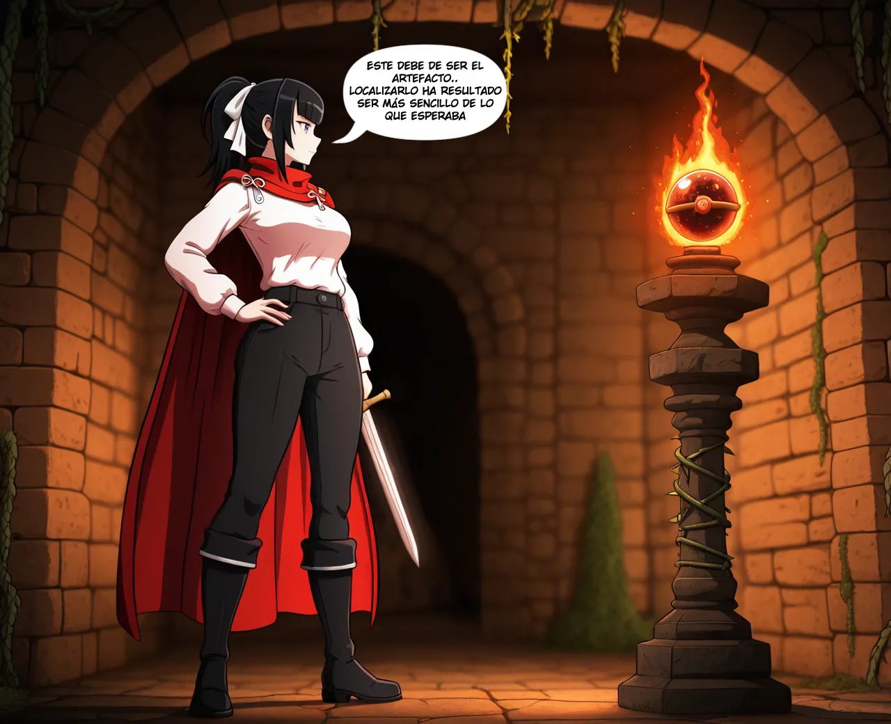 Overlord | Un dia en la vida de Narberal Gamma | [Buscando el tesoro perdido] | [AI Generated] 2eme image