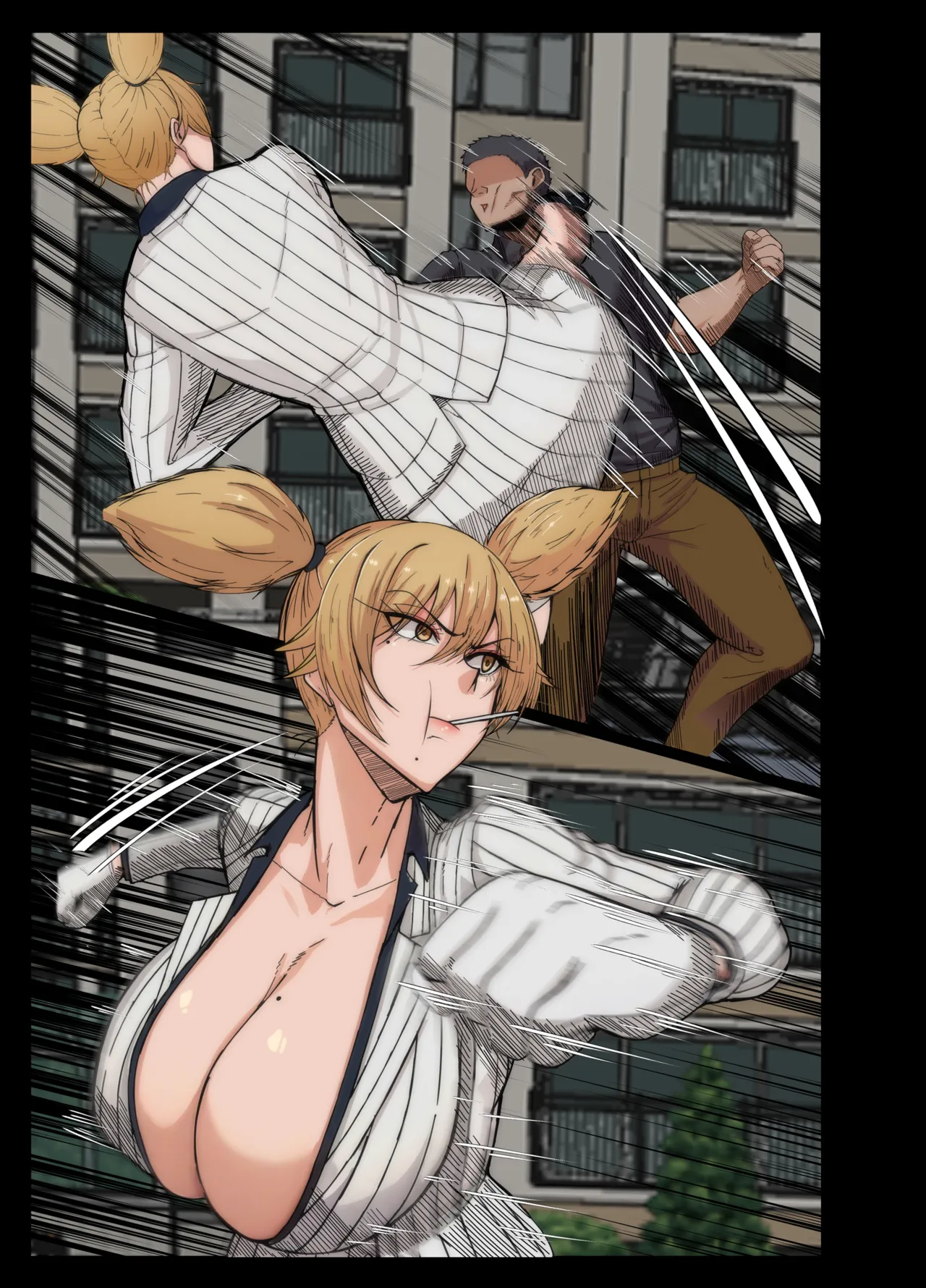 [KAZAMA DoJo (Mucc)]Muhyoujou kouhai to sauna de haramase sekkusu изображение № 47