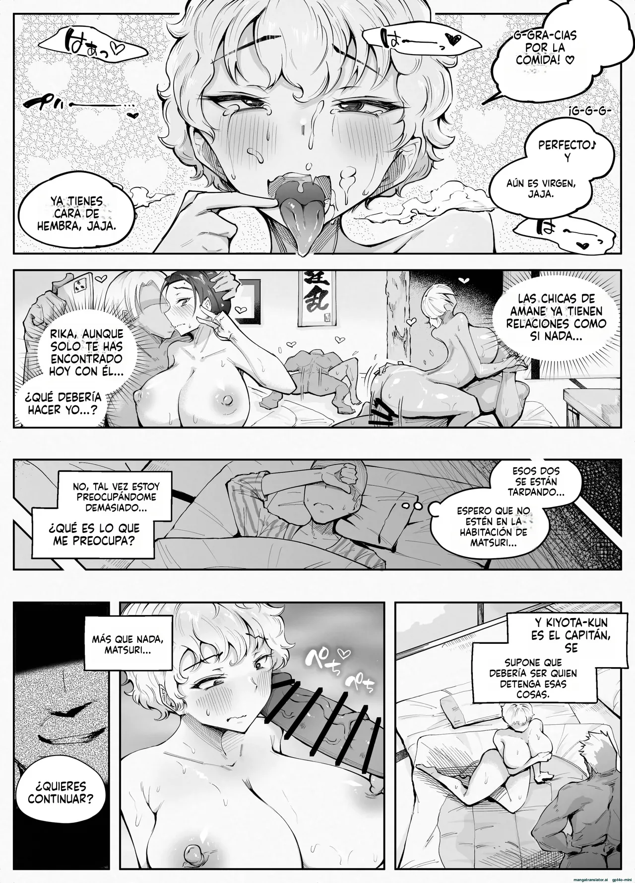 [blue soda] Wakuwaku! Eromanko Gasshuku!!｜¡Qué Emocionante! ¡El Campamento Erótico de Entrenamiento de Coños! [Spanish] [FallenSub] 이미지 번호 23