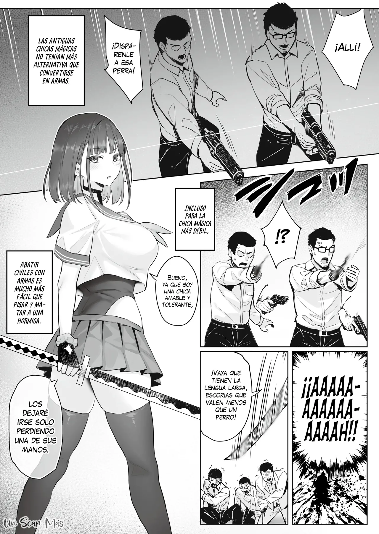 [COMEX (Zhen Lu)] Moto Mahou Shoujo no Shigoto Hanashi Ao｜El Trabajo De La Ex Chica Magica Azul [Spanish] [Un Scan Más] [Decensored] [Digital] 이미지 번호 10