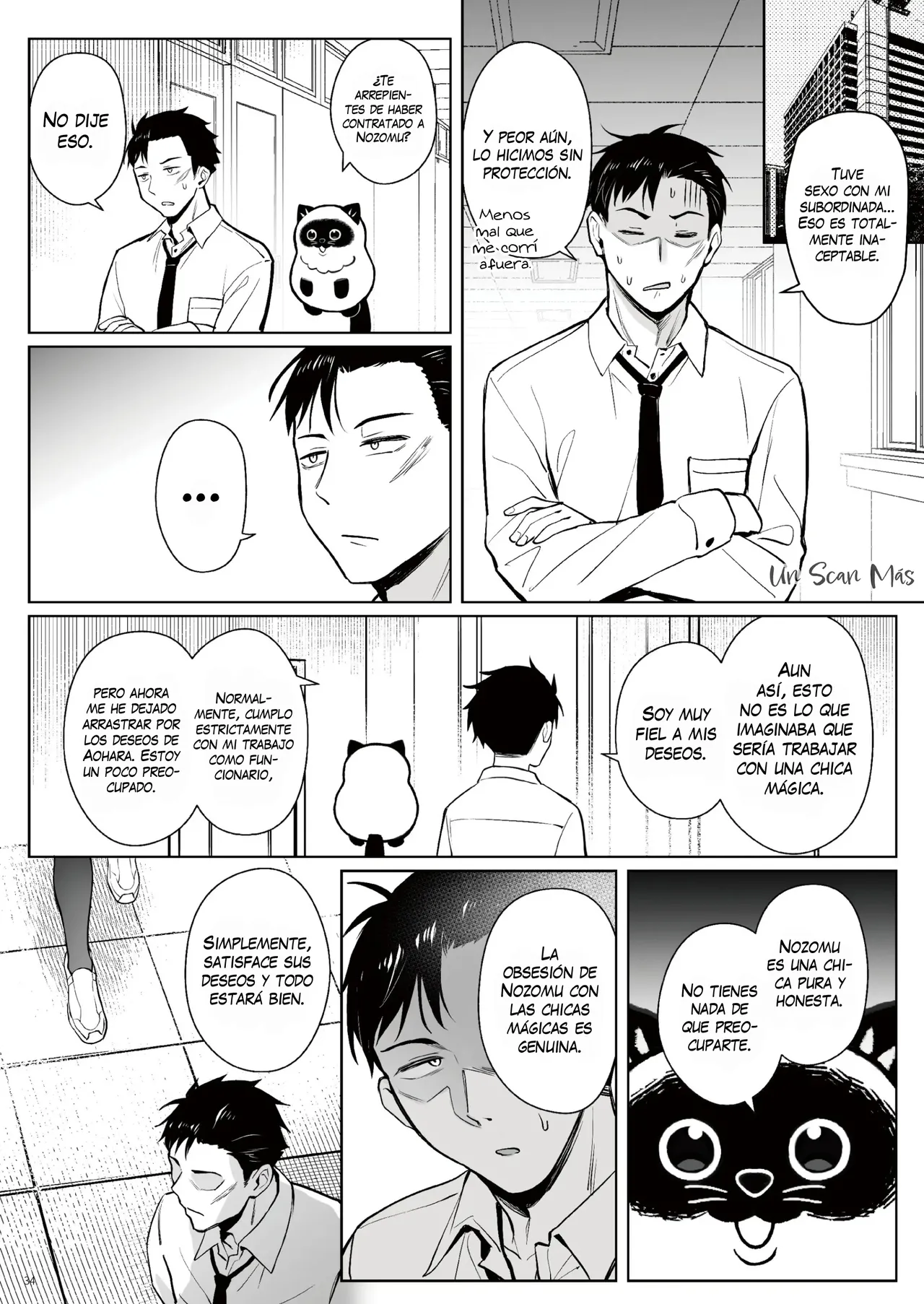 [COMEX (Zhen Lu)] Moto Mahou Shoujo no Shigoto Hanashi Ao Zenjitsutan | El Trabajo De La Ex Chica Mágica Azul ~Precuela~ [Spanish] [Un Scan Más] [Decensored] [Digital] 이미지 번호 32