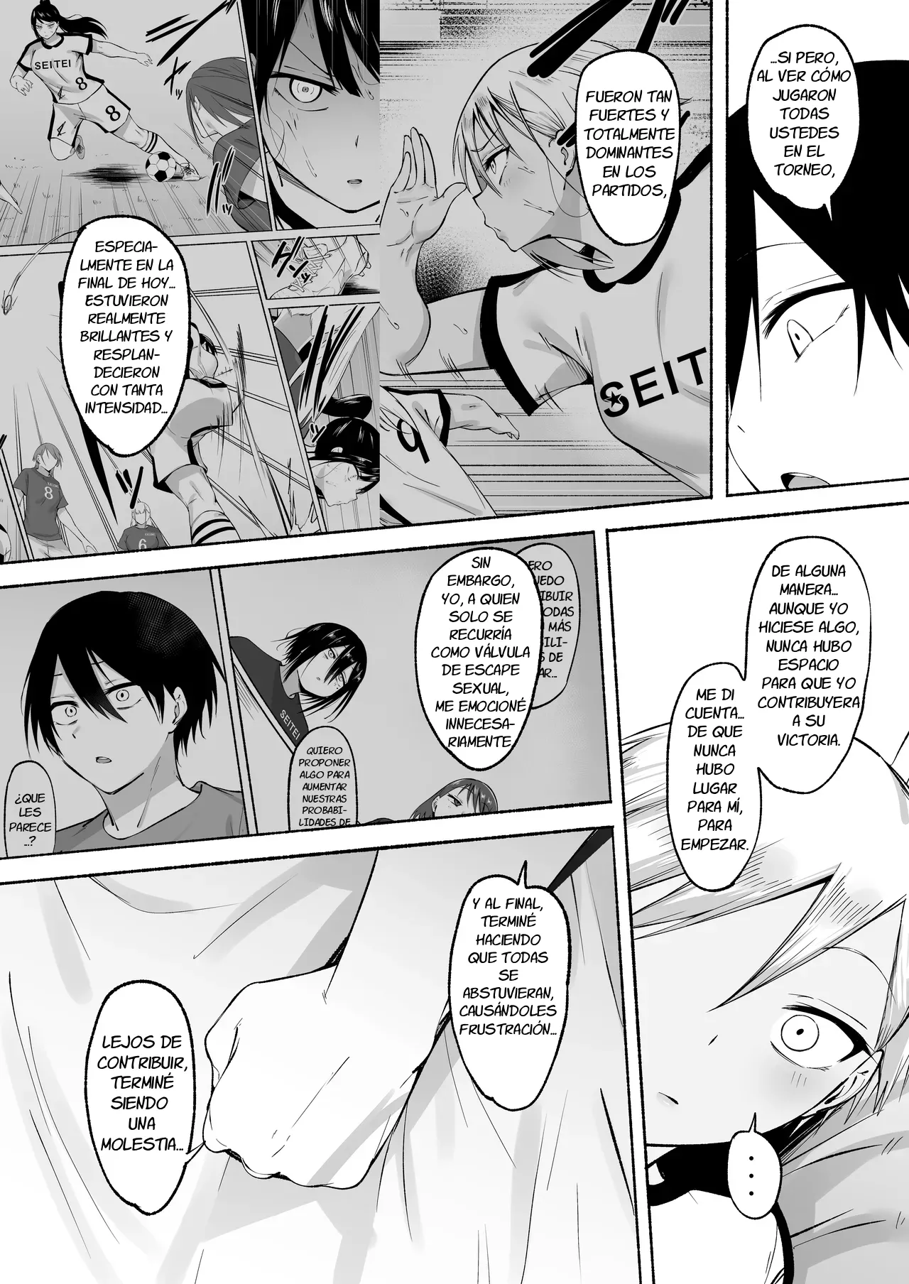 [Fetio] Seitei Gakuen Soccer-bu no Nichijou Kouhen | La Vida Diaria Del Equipo Femenino Del Club De Fútbol De La Academia Seitei ~ Segunda Parte [Spanish] Bildnummer 96