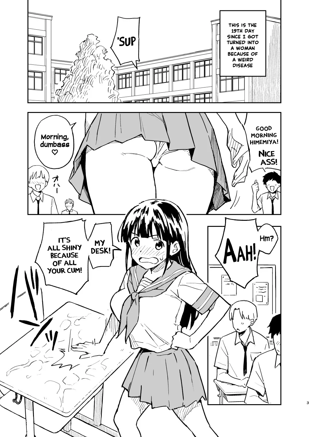 [Mirakoku (Yasumi Mirakichi)] 1-kagetsu Ninshin Shinakereba Otoko ni Modoreru Hanashi (4) | As Long As I Don't Get Pregnant for 1 Month, I'll Turn Back Into a Man (4) [English] [Hikari no Kaze] [Digital] Bildnummer 3