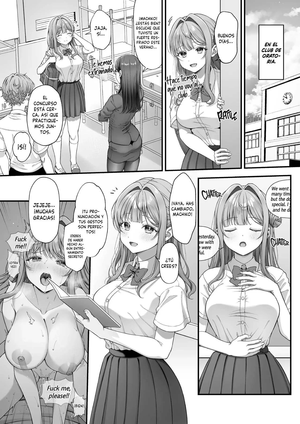 [diletta (nama)] Summer Time Homestay ni Kita Dekachin Ryuugakusei ni Kaihatsu sareta Shojo | Un Verano Con El Estudiante De Intercambio [Spanish] [MandaloAsiNoma] [Digital] Bildnummer 43