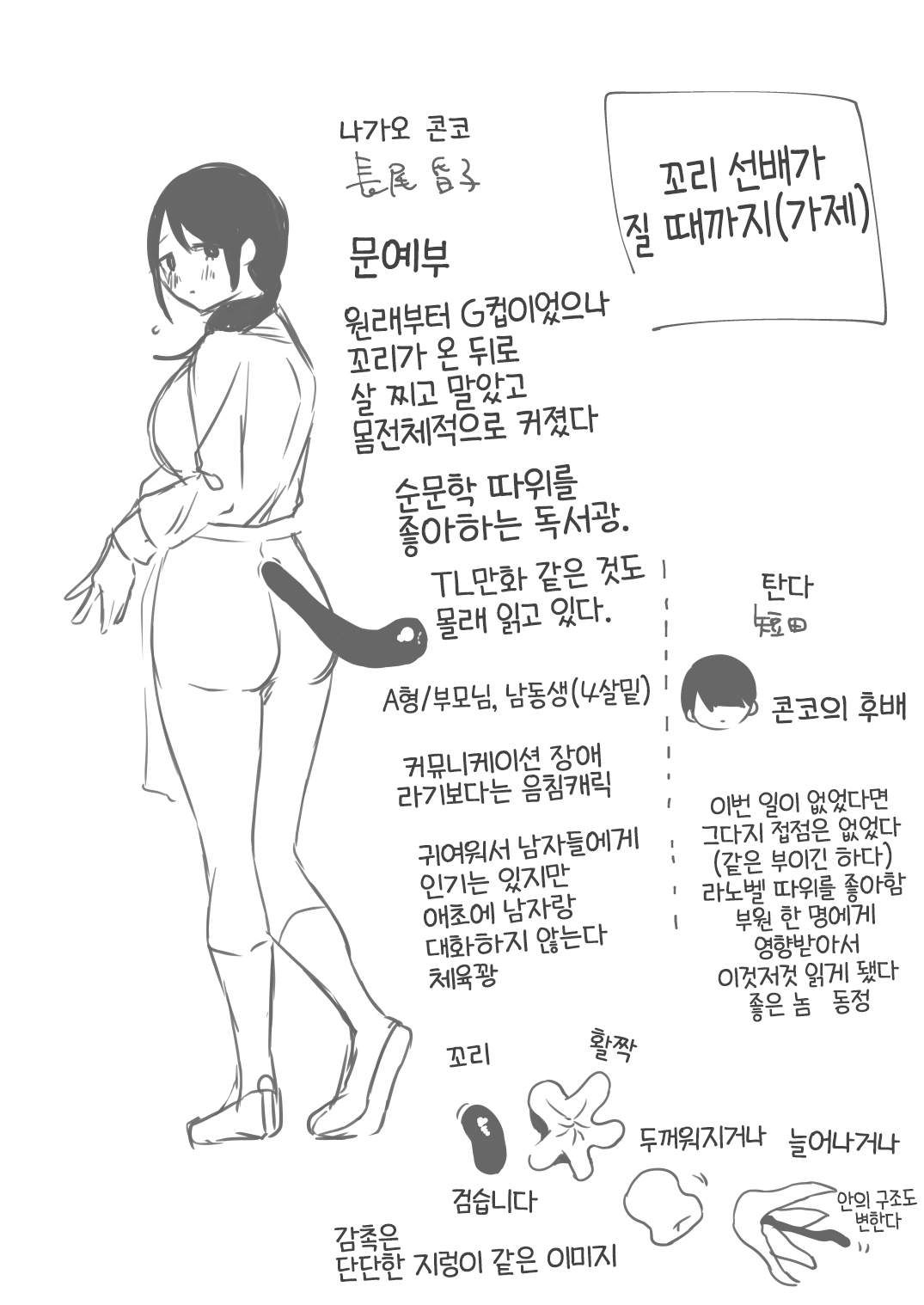 [Chilukuni (Onaka Emi)] Shippo Senpai, Makenaide. [Korean] [LWND] 이미지 번호 46