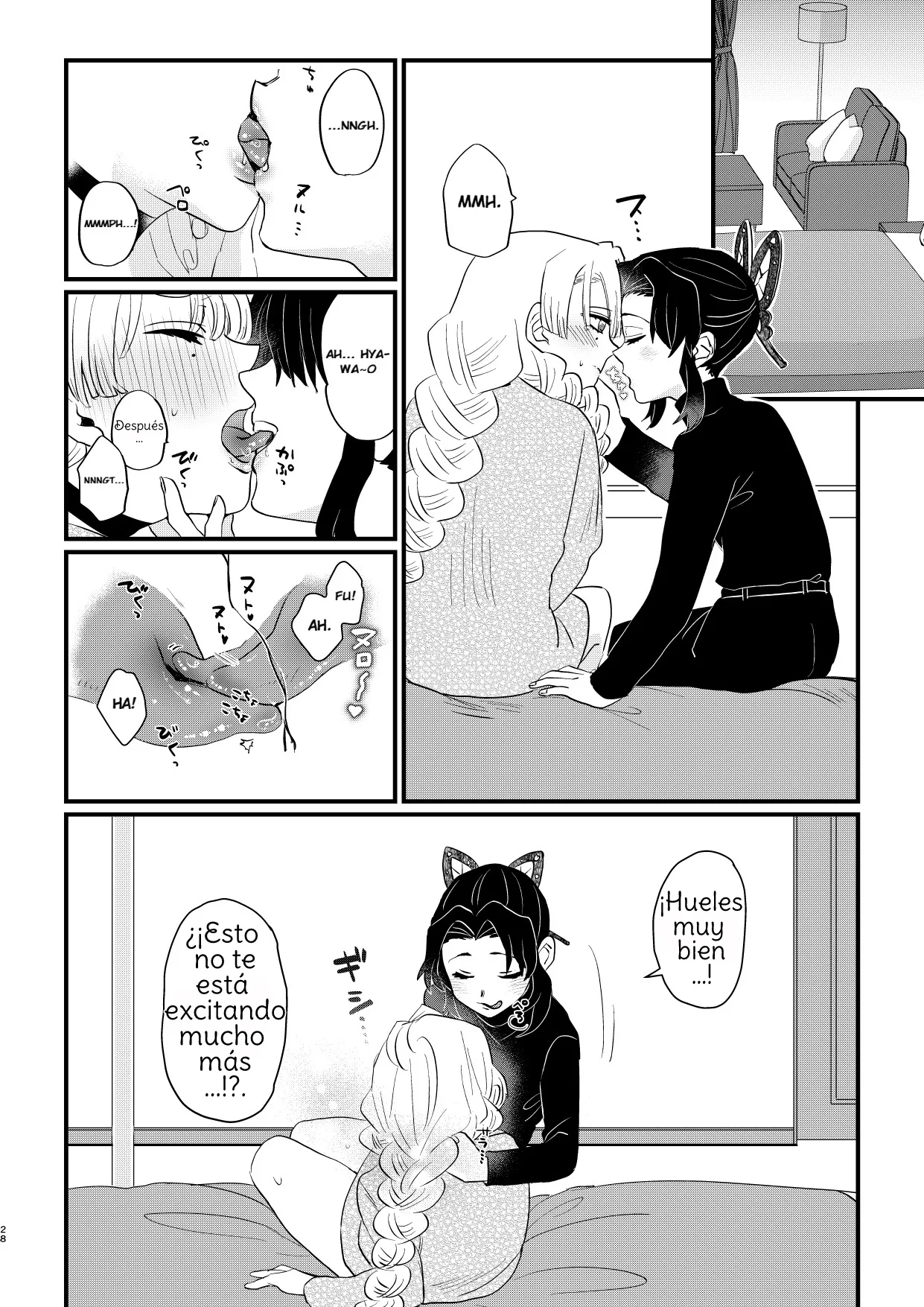 [Biganki (Yamada Kuro)] Anata no Omega (Kimetsu no Yaiba) [Spanish] [Amaterasu] Bildnummer 28