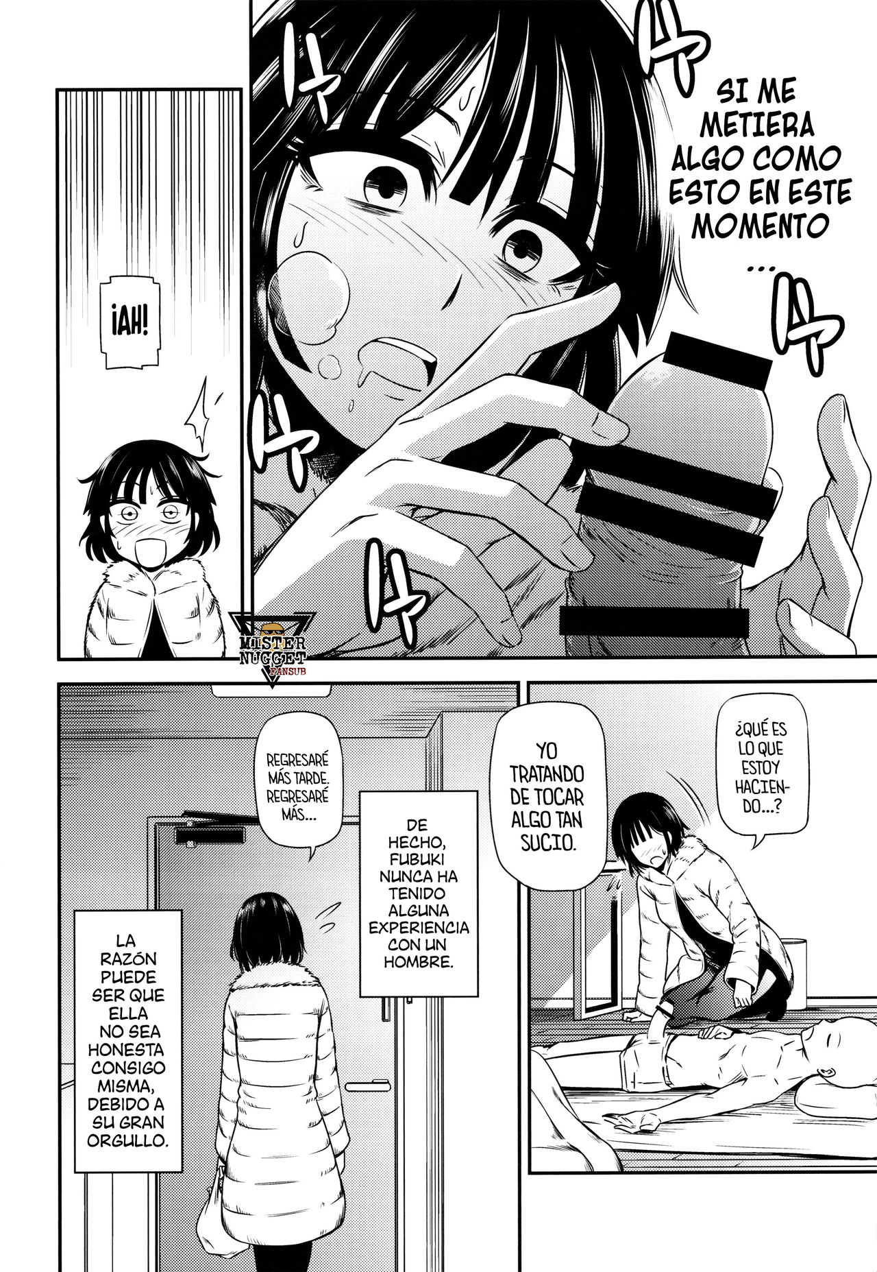 (C86) [Kiyosumi Hurricane (Kiyosumi Hurricane)] ONE-HURRICANE - Seiyoku no Fubuki (One Punch Man) [Spanish] [Mr. Nugget] image number 7