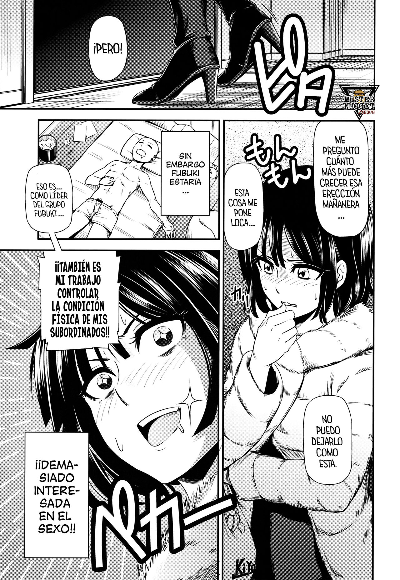 (C86) [Kiyosumi Hurricane (Kiyosumi Hurricane)] ONE-HURRICANE - Seiyoku no Fubuki (One Punch Man) [Spanish] [Mr. Nugget] image number 8