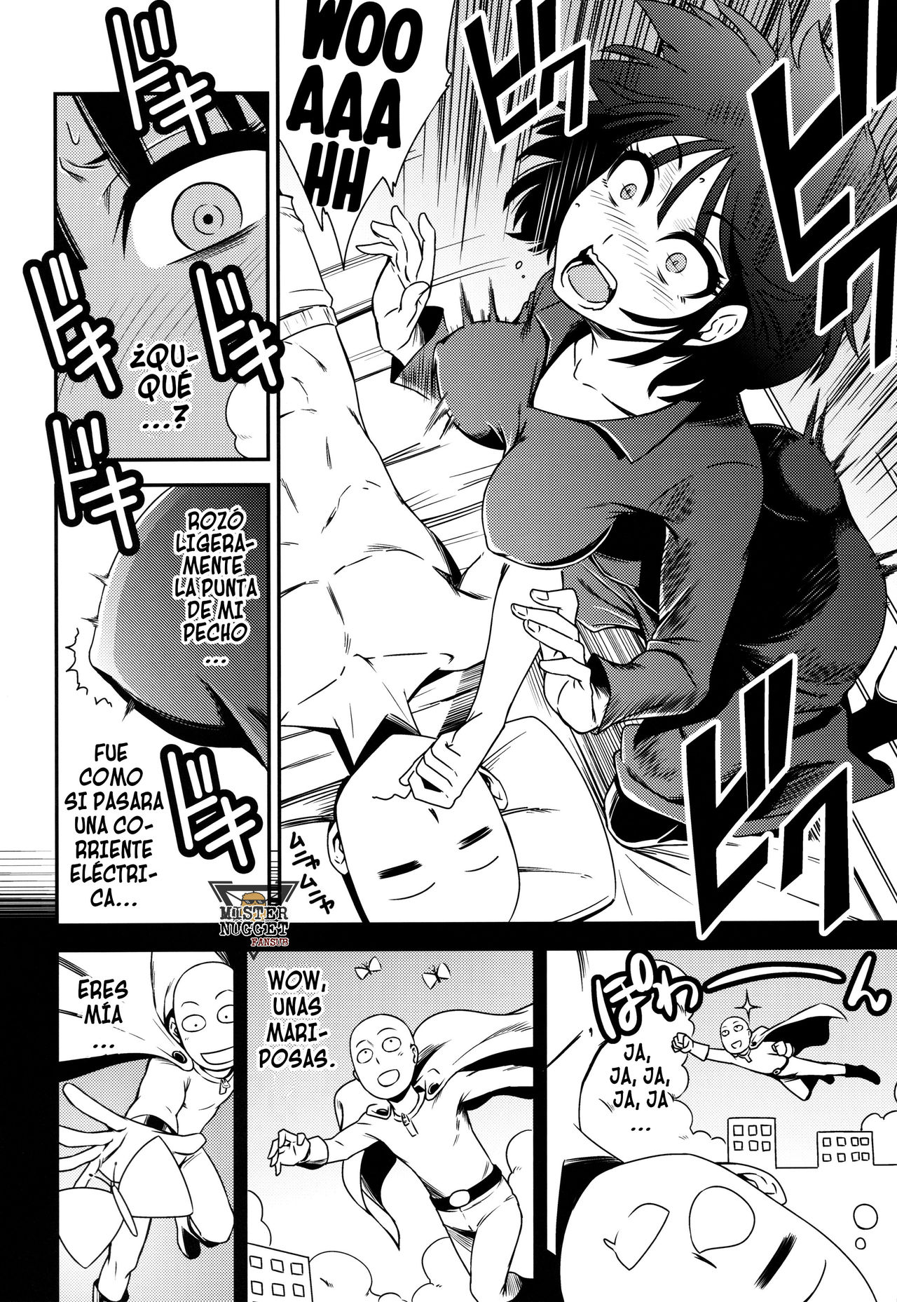 (C86) [Kiyosumi Hurricane (Kiyosumi Hurricane)] ONE-HURRICANE - Seiyoku no Fubuki (One Punch Man) [Spanish] [Mr. Nugget] image number 15