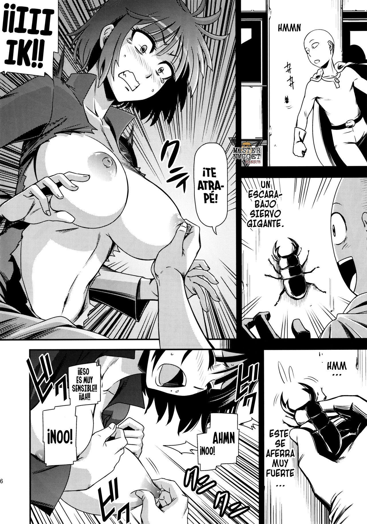 (C86) [Kiyosumi Hurricane (Kiyosumi Hurricane)] ONE-HURRICANE - Seiyoku no Fubuki (One Punch Man) [Spanish] [Mr. Nugget] image number 17