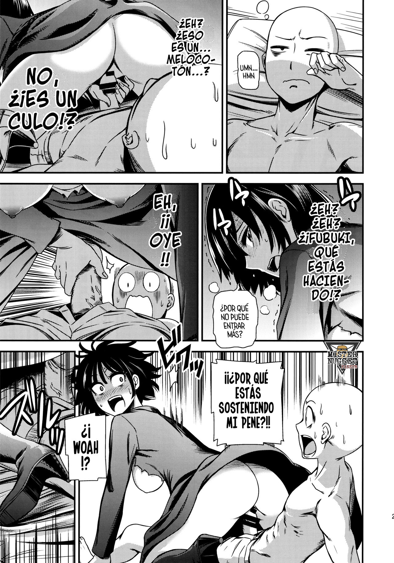 (C86) [Kiyosumi Hurricane (Kiyosumi Hurricane)] ONE-HURRICANE - Seiyoku no Fubuki (One Punch Man) [Spanish] [Mr. Nugget] image number 24