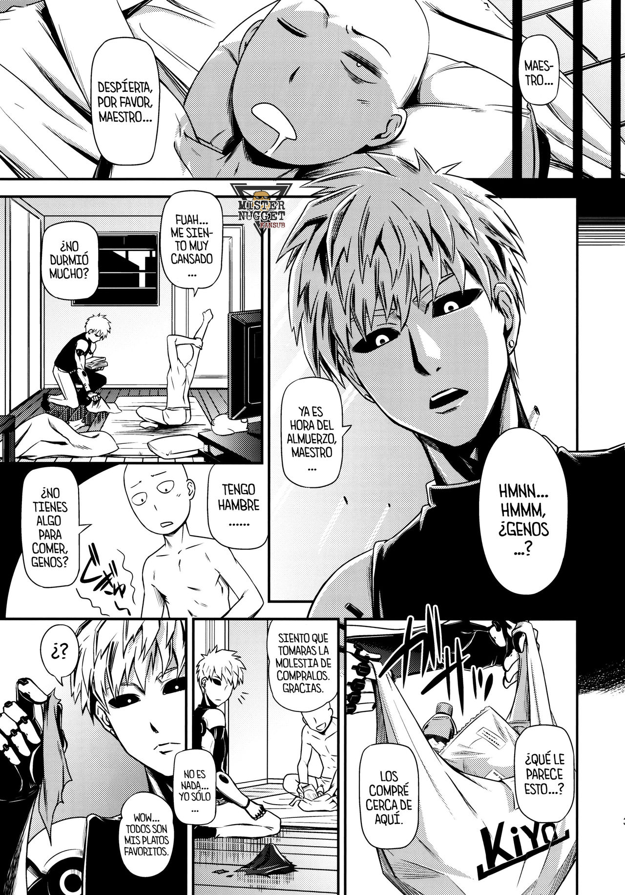 (C86) [Kiyosumi Hurricane (Kiyosumi Hurricane)] ONE-HURRICANE - Seiyoku no Fubuki (One Punch Man) [Spanish] [Mr. Nugget] image number 38