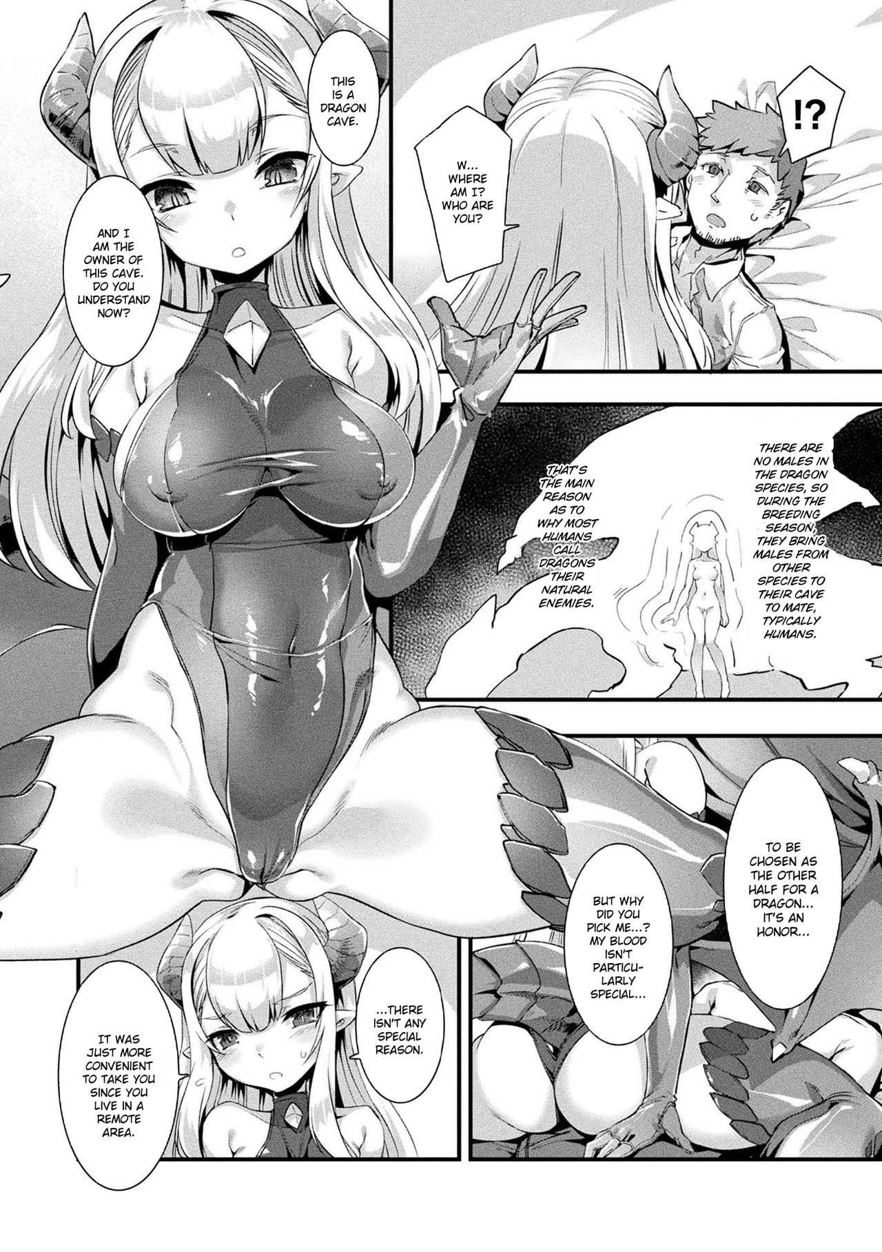 [Harigane Shinshi] Tsuresari Dragon (Comic Unreal The Best Mon Musume Love H Collection) [English] [Digital] 이미지 번호 2