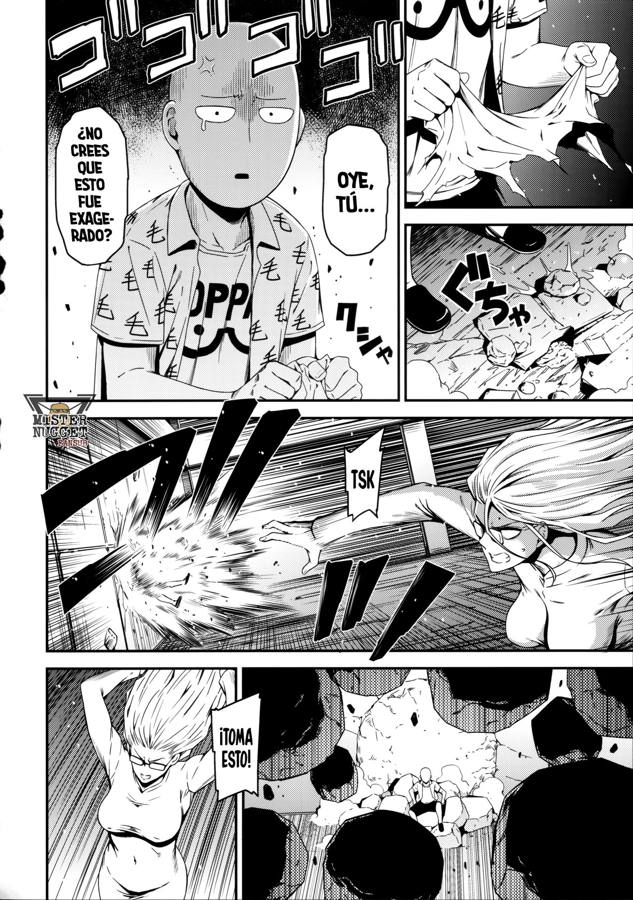(C92) [Kiyosumi Hurricane (Kiyosumi Hurricane)] ONE-HURRICANE 3.5 (One Punch Man) [Spanish] [Mr. Nugget] image number 13