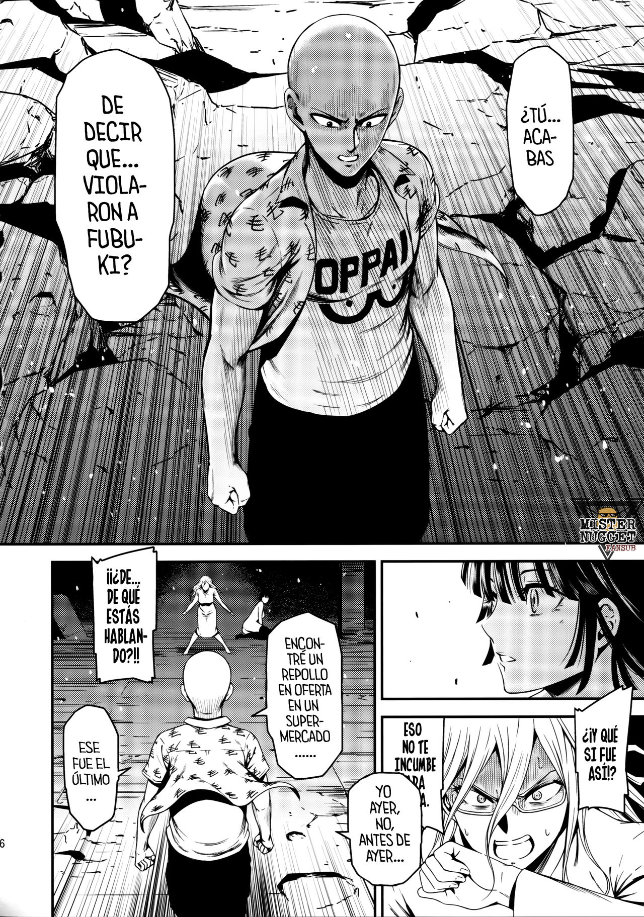 (C92) [Kiyosumi Hurricane (Kiyosumi Hurricane)] ONE-HURRICANE 3.5 (One Punch Man) [Spanish] [Mr. Nugget] image number 17
