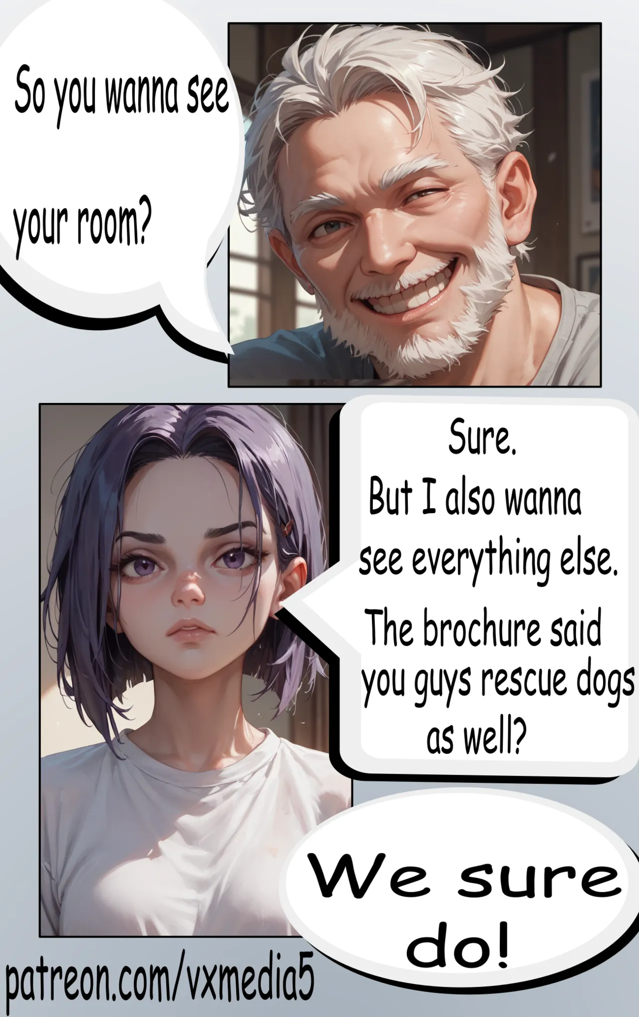 Living with Raven - Part 1 [AI Generated] 5eme image