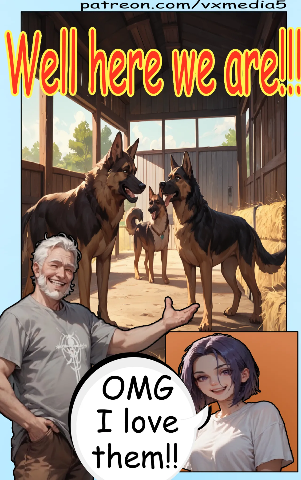 Living with Raven - Part 1 [AI Generated] 6eme image