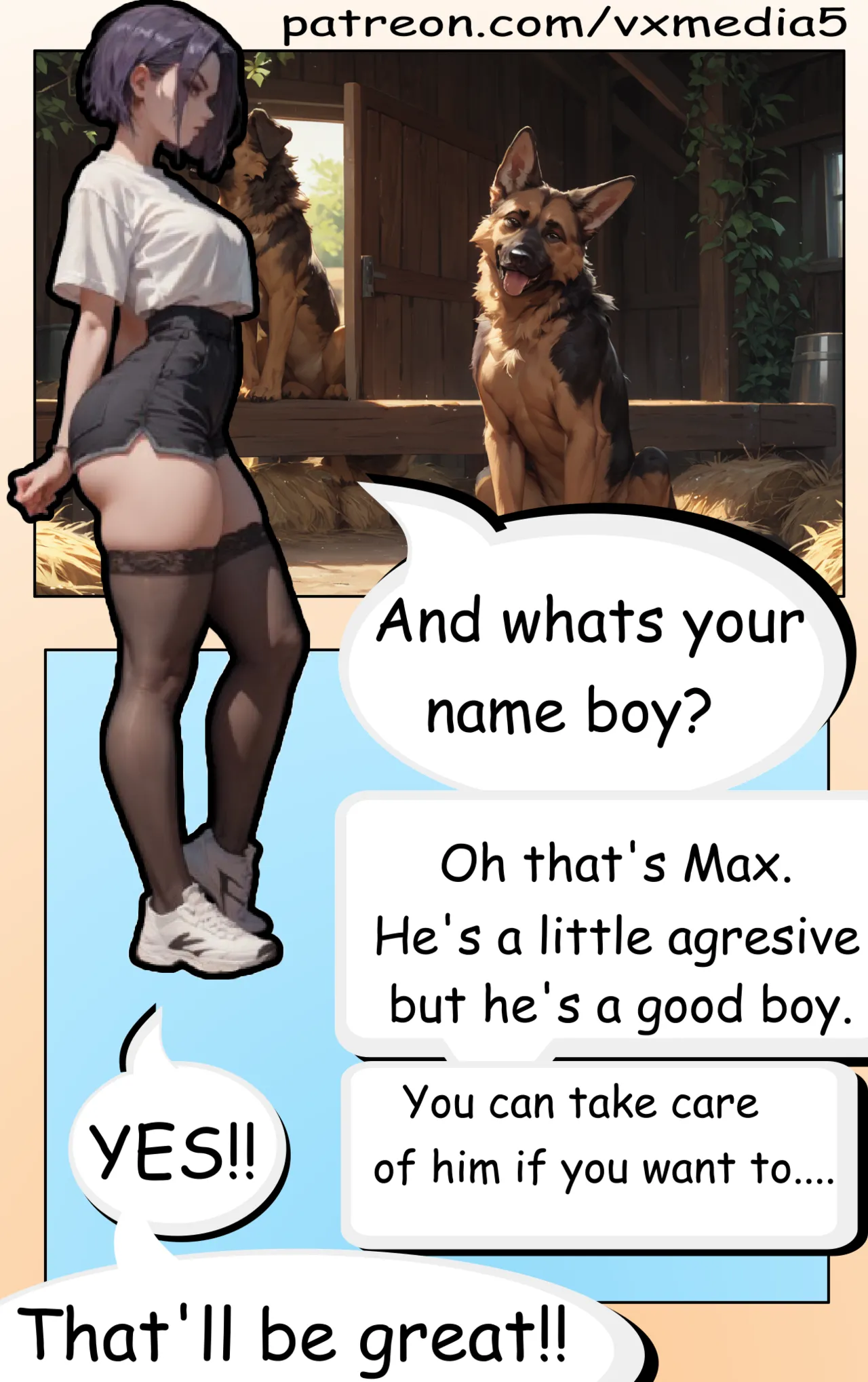 Living with Raven - Part 1 [AI Generated] 7eme image