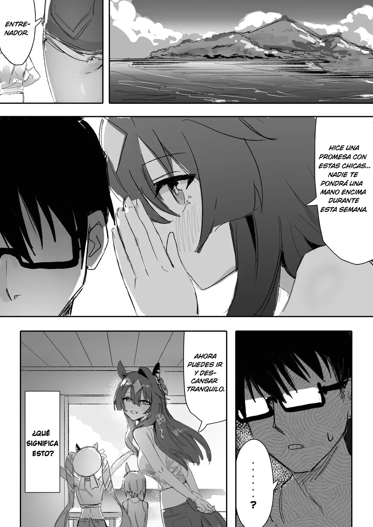 [Awei] Marine Blue [Part 1]｜Azul Marino [Parte 1] (Uma Musume Pretty Derby) [Spanish] [SigmaDeltaXD] [Decensored] изображение № 5