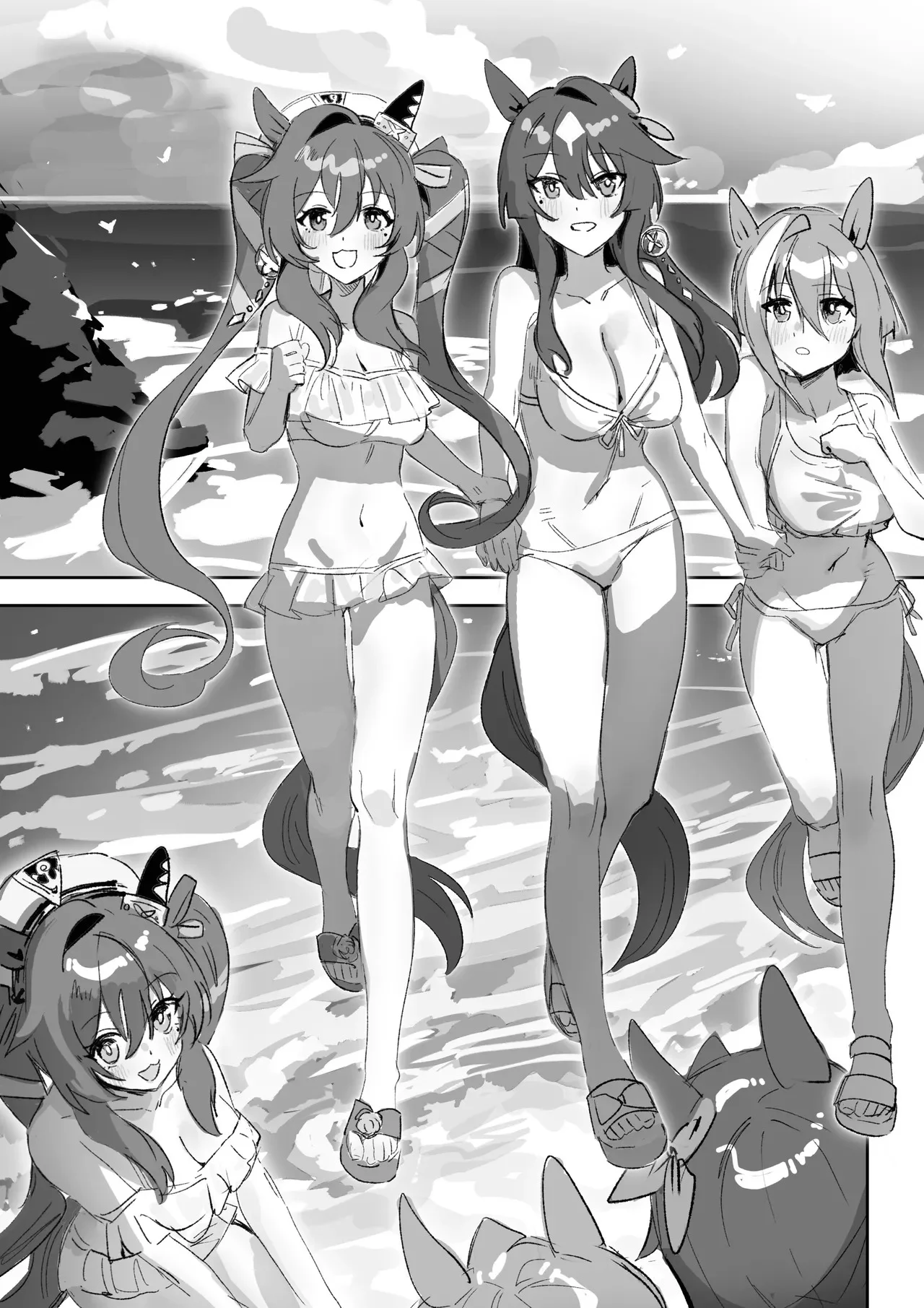 [Awei] Marine Blue [Part 1]｜Azul Marino [Parte 1] (Uma Musume Pretty Derby) [Spanish] [SigmaDeltaXD] [Decensored] изображение № 8