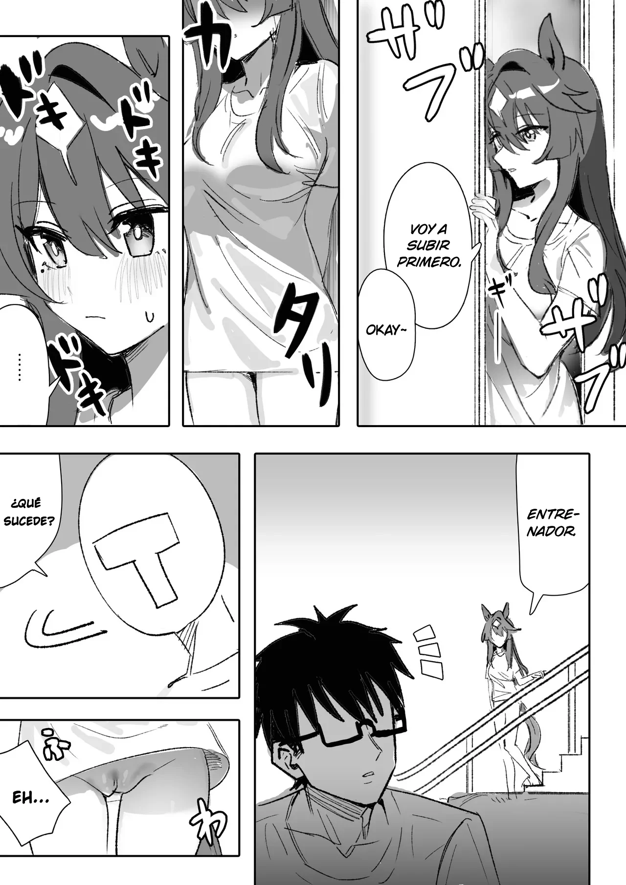 [Awei] Marine Blue [Part 1]｜Azul Marino [Parte 1] (Uma Musume Pretty Derby) [Spanish] [SigmaDeltaXD] [Decensored] изображение № 10