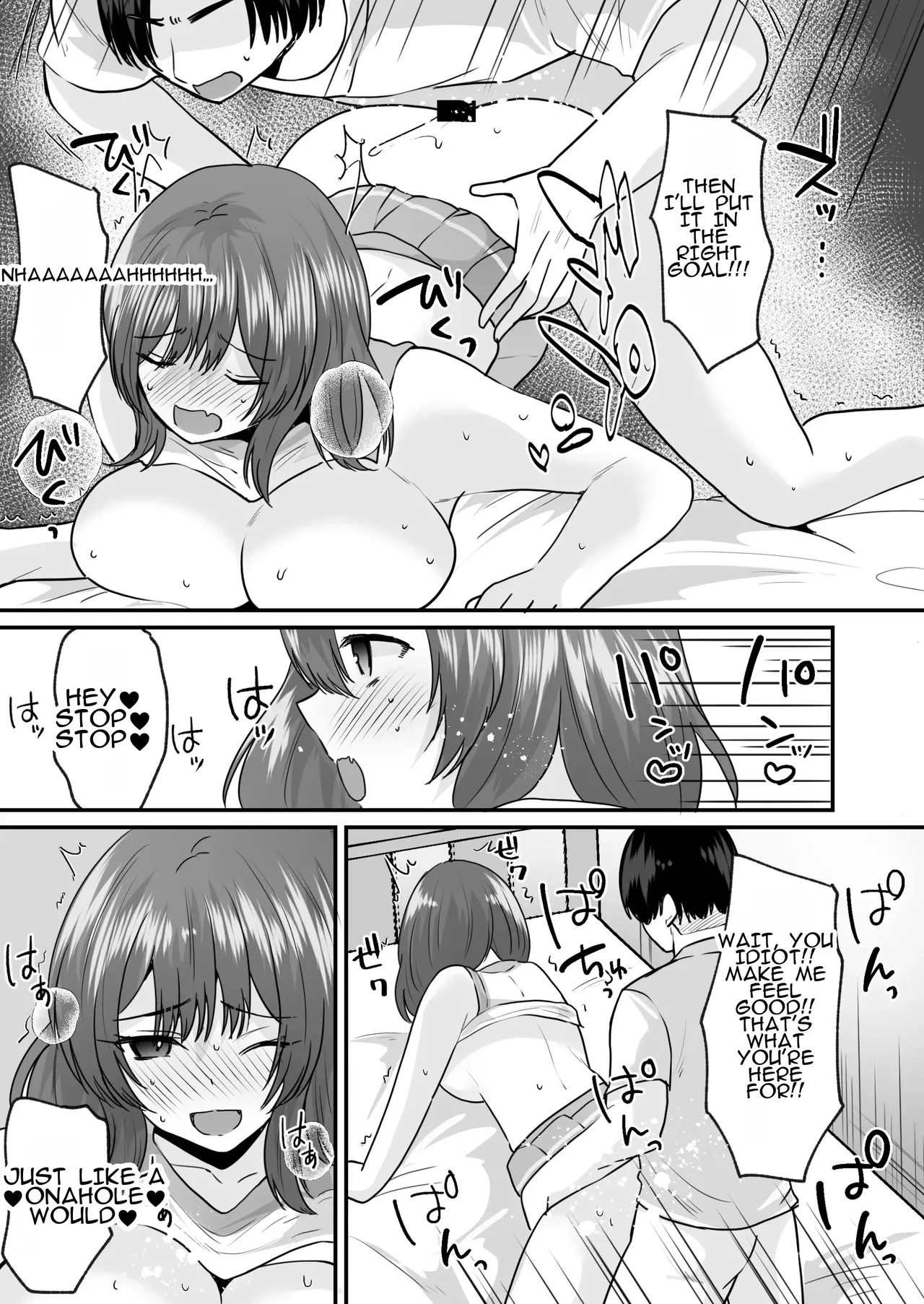 [Amulai Okashi Seisakusho (Labui)] Sekkaku Onna ni Natta kara Aitsu o Baka ni shitakatta... Sore dake no Hazu datta noni! | Since I'd finally become a woman, I wanted to make fun of him... That was all I was supposed to do! image number 28