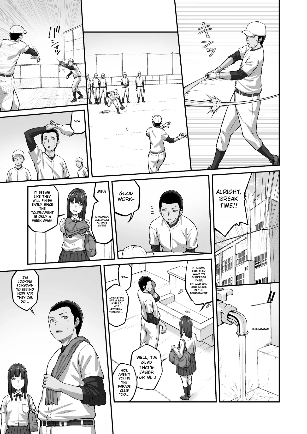 [ClimbCrown] Nakadashi Oji-san ni Nerawareta Mesu wa Nigeru Koto ga Dekinai ~Fujitomo Megumi Hen 3~ [Digital] ENG image number 14