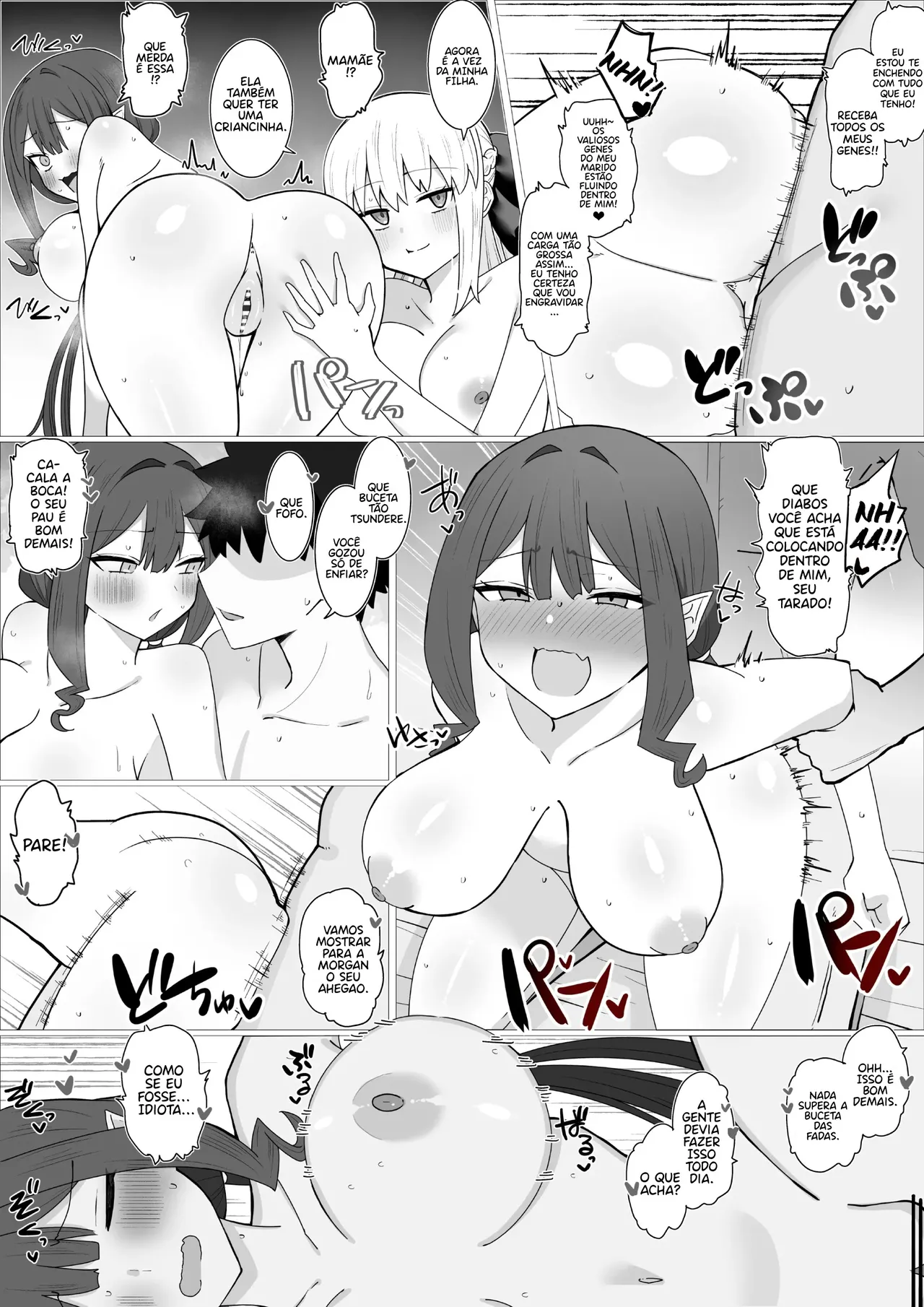 [4UU] Baobhan Sith age como tsundere durante o sexo❤︎ (fate/grand order) [Portuguese-BR] 图片编号 4