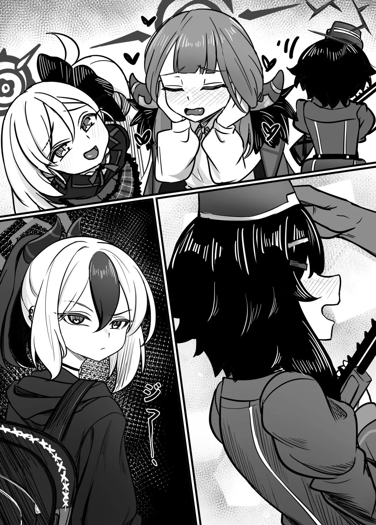 [DIUDADA (DIUDA)] Kantan de Hayai Doujinshi 03 Ai de Zassou o Kangai Suru Hen (Blue Archive) [Digital] Bildnummer 11