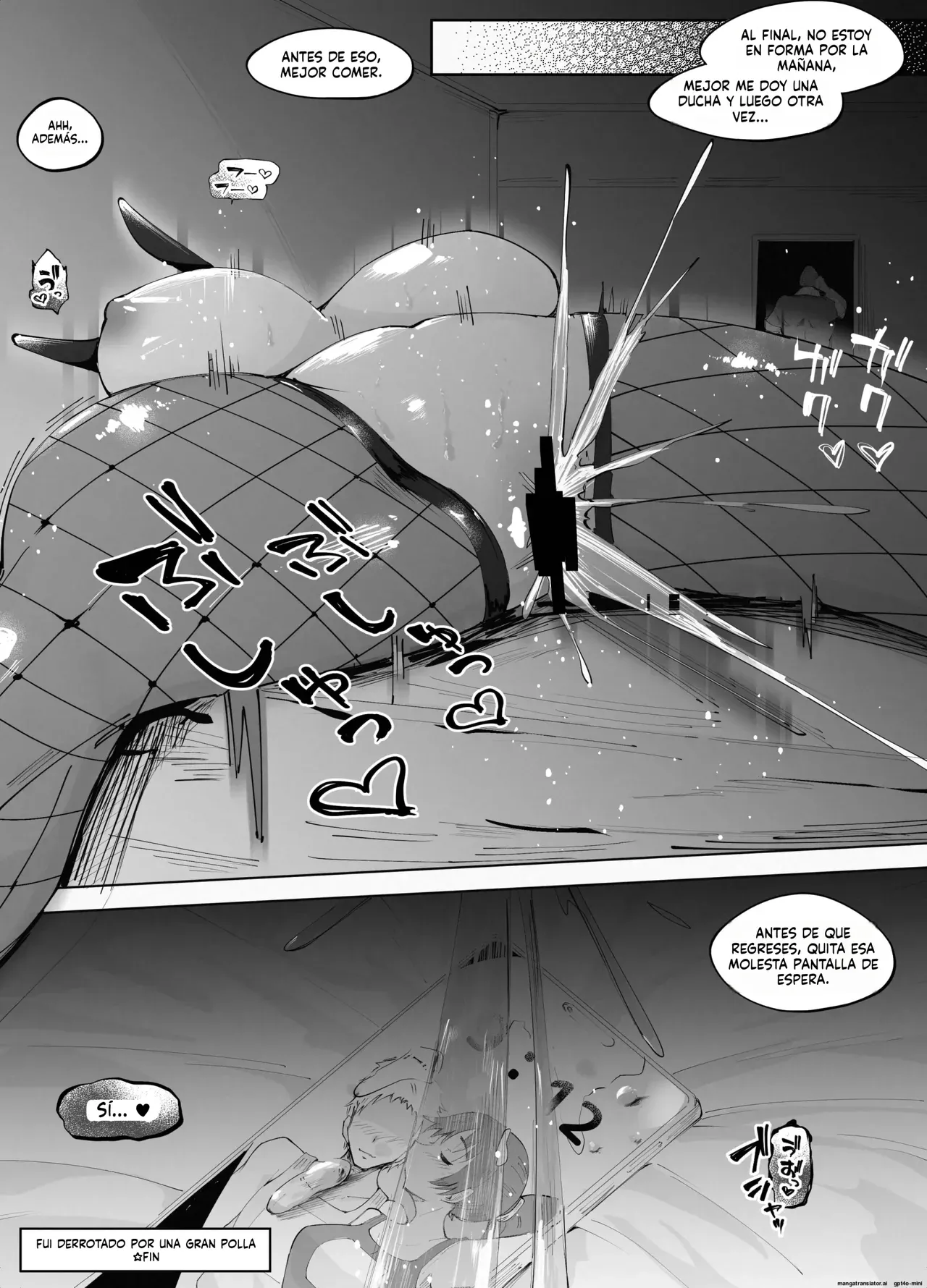 [blue soda] Dekkai Chinpo ni Makemashita｜Perdí Contra un Pene Enorme [Spanish] [FallenSub] 图片编号 57