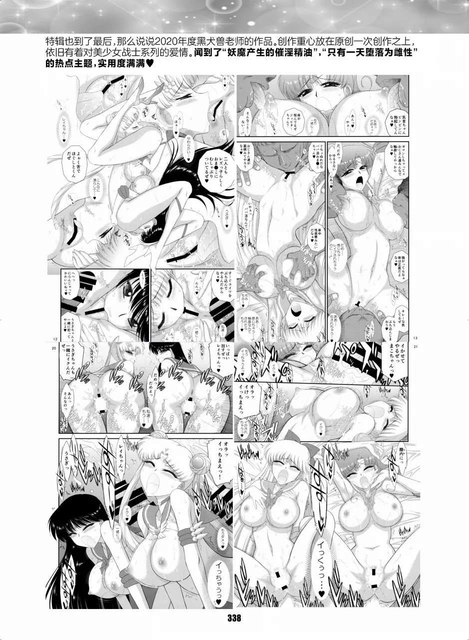 [Hana Disco (Various)] Sailor Moon Dokubon (Bishoujo Senshi Sailor Moon) [BLACK DOG Part][Chinese][Digital] 画像番号 17