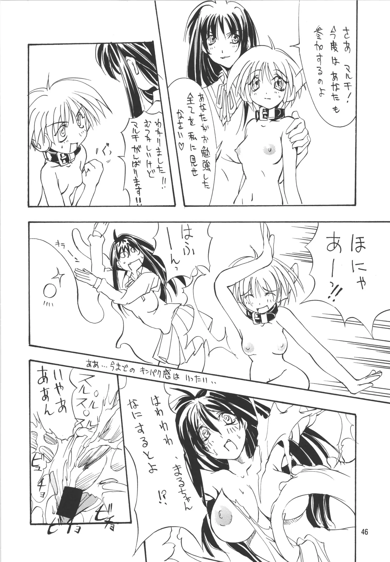 (C56) [アルゴラグニア (巫代凪遠)] 邪道王 (ToHeart) image number 46