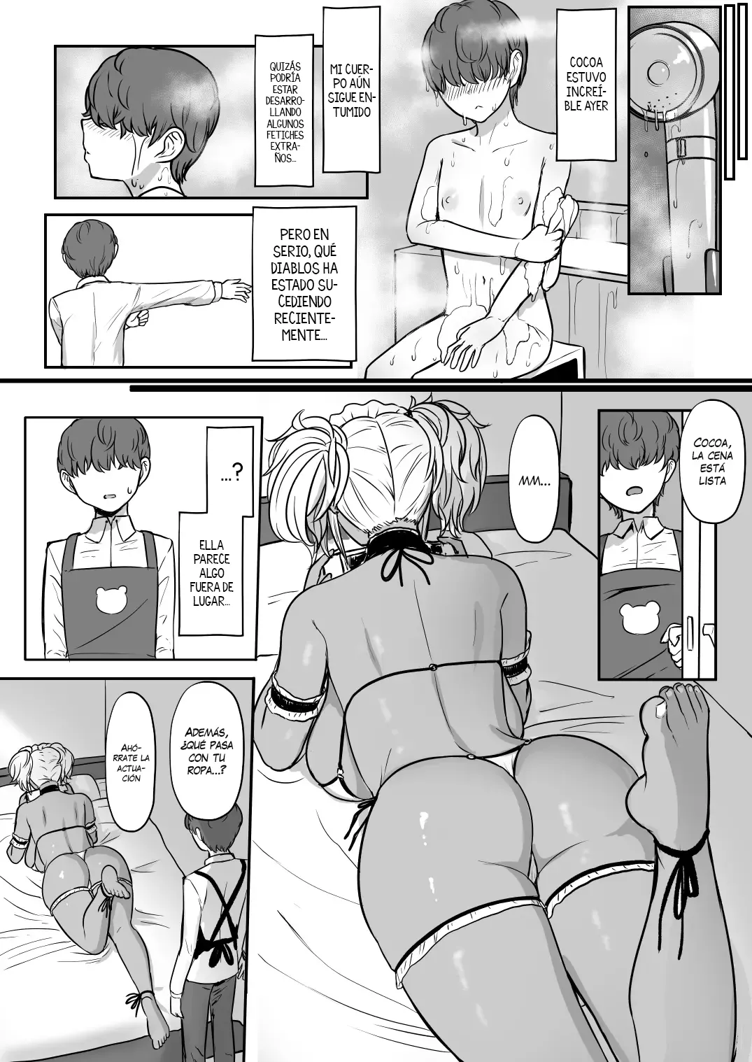 [NOSEBLEED (Miyamoto Issa)] La maid gyaru bronceada sucubo que devora a su maestro 2 image number 19