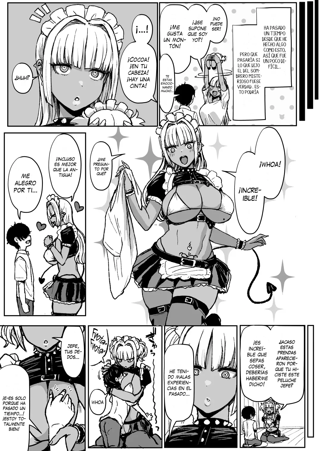 [NOSEBLEED (Miyamoto Issa)] La maid gyaru bronceada sucubo que devora a su maestro 3 image number 4