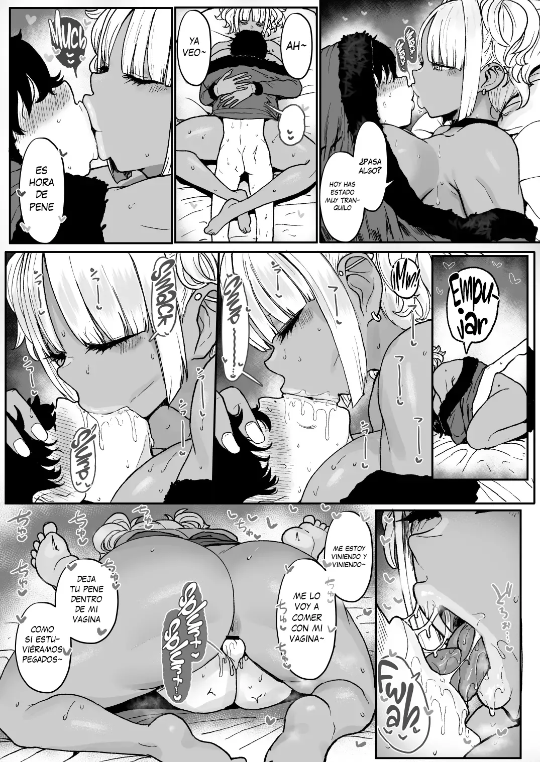 [NOSEBLEED (Miyamoto Issa)] La maid gyaru bronceada sucubo que devora a su maestro 4 image number 24